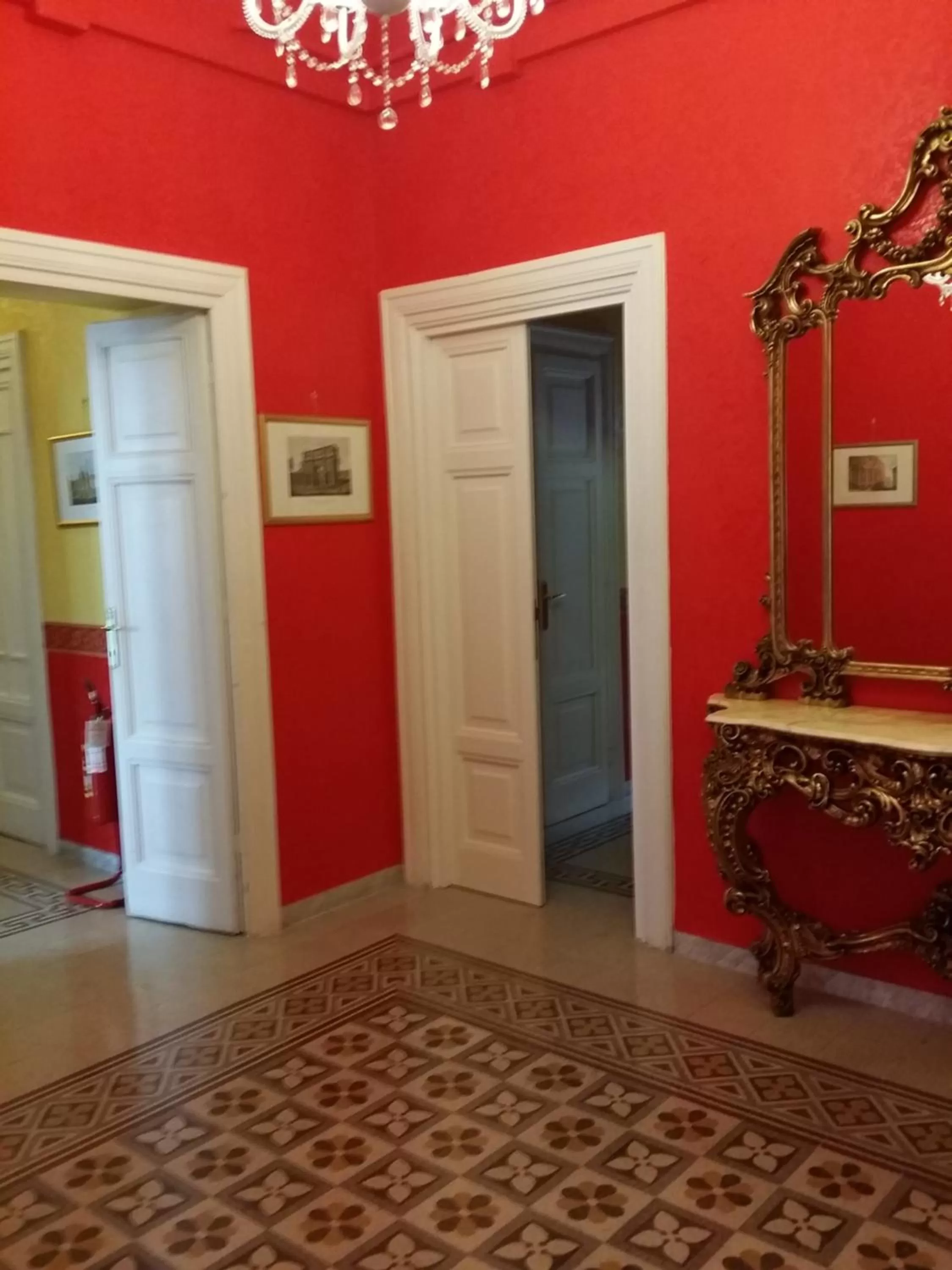 Lobby or reception in La Breccia A Porta Pia