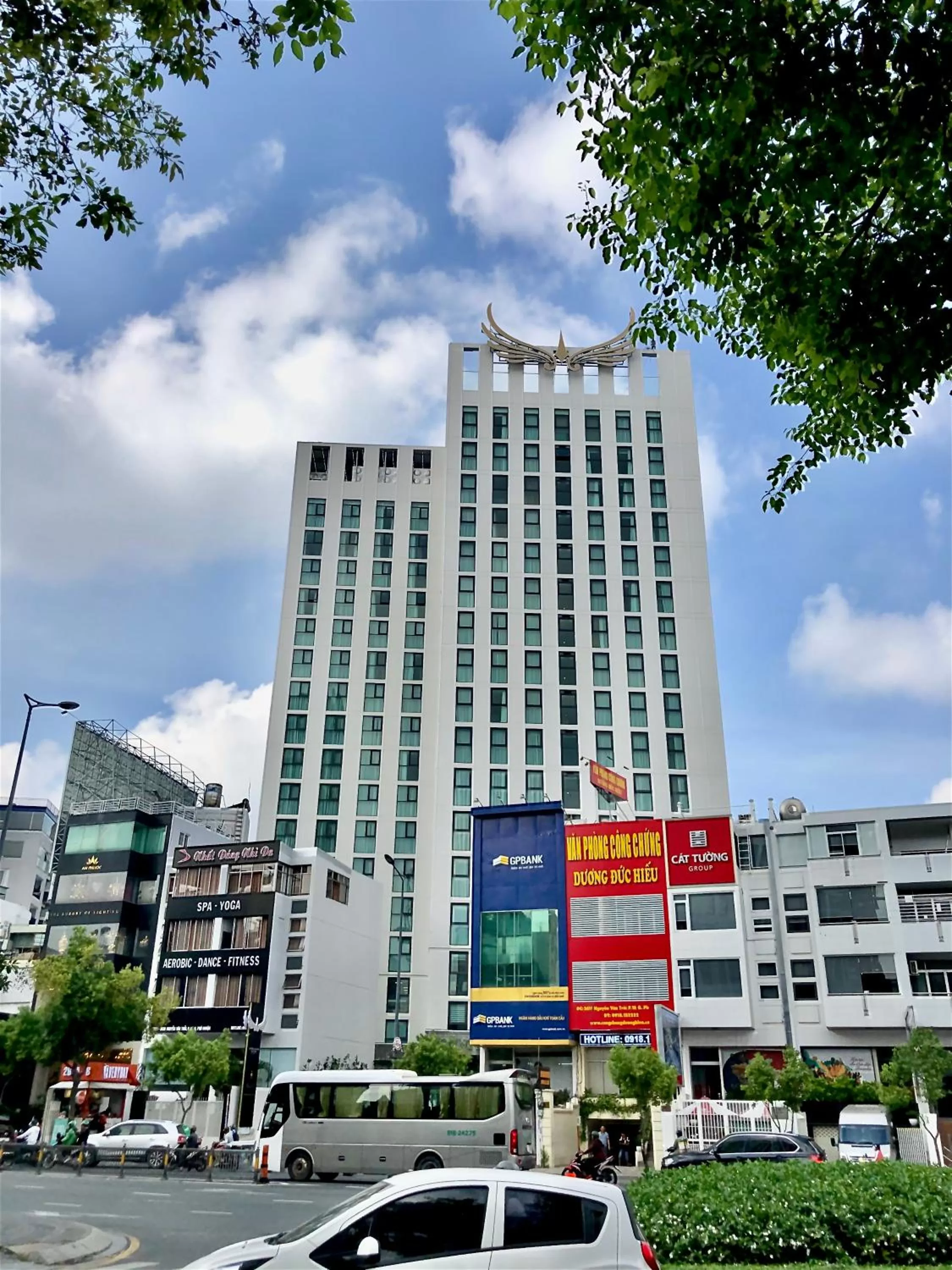 Property building in Muong Thanh Luxury Saigon Hotel