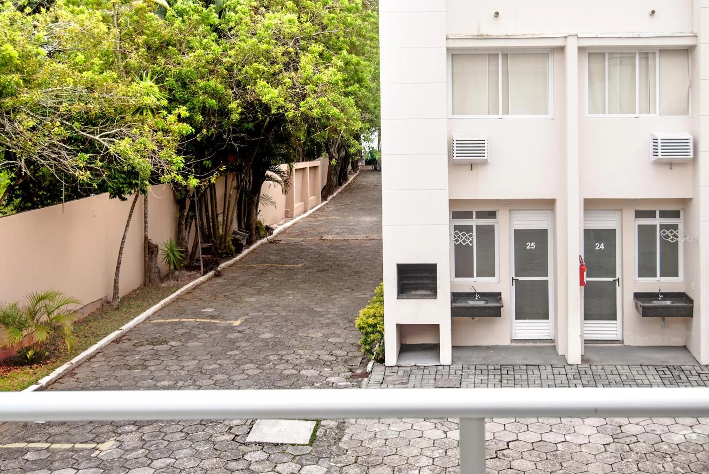 BBQ facilities in Pousada Holiday