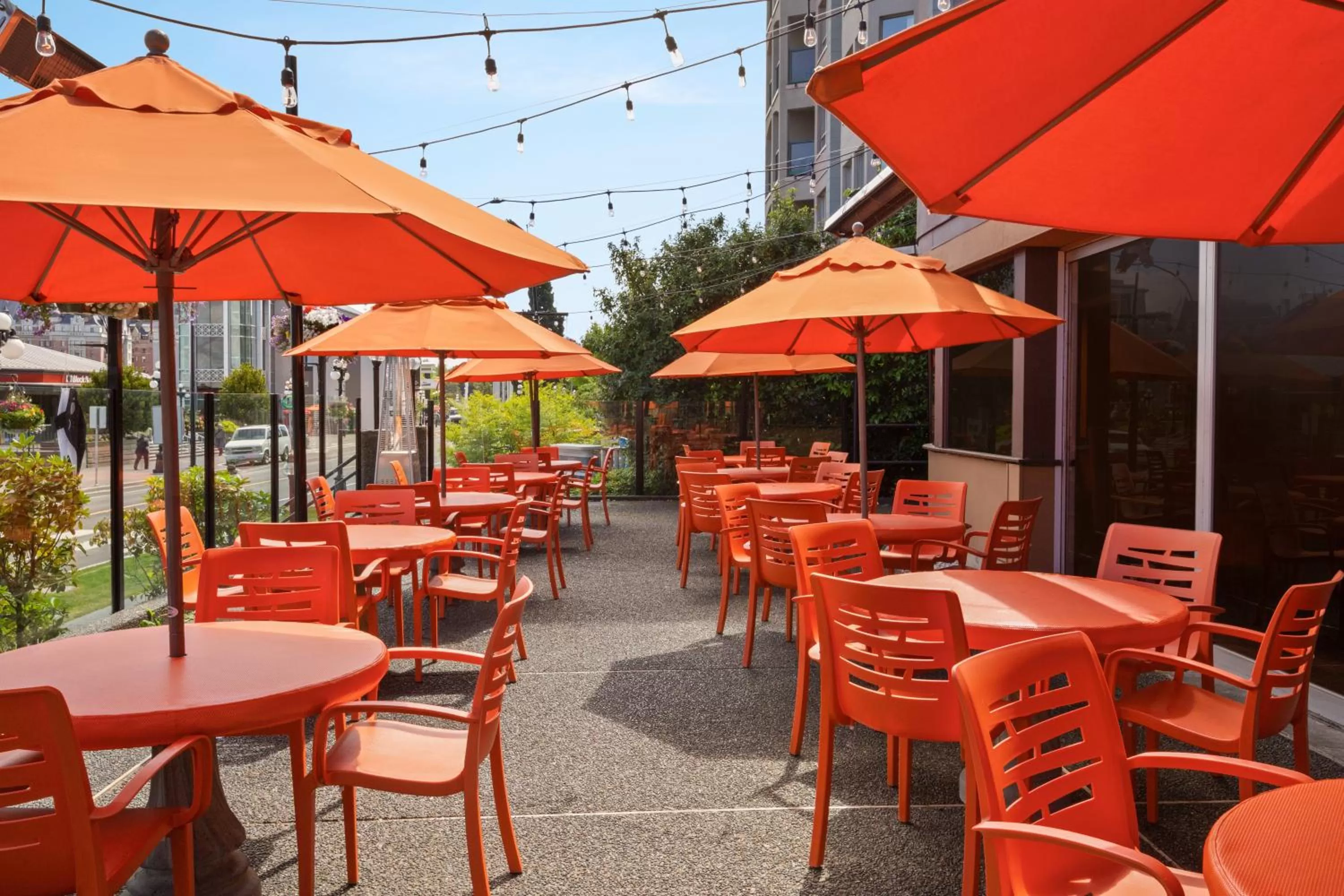 Patio in Days Inn by Wyndham Victoria On The Harbour
