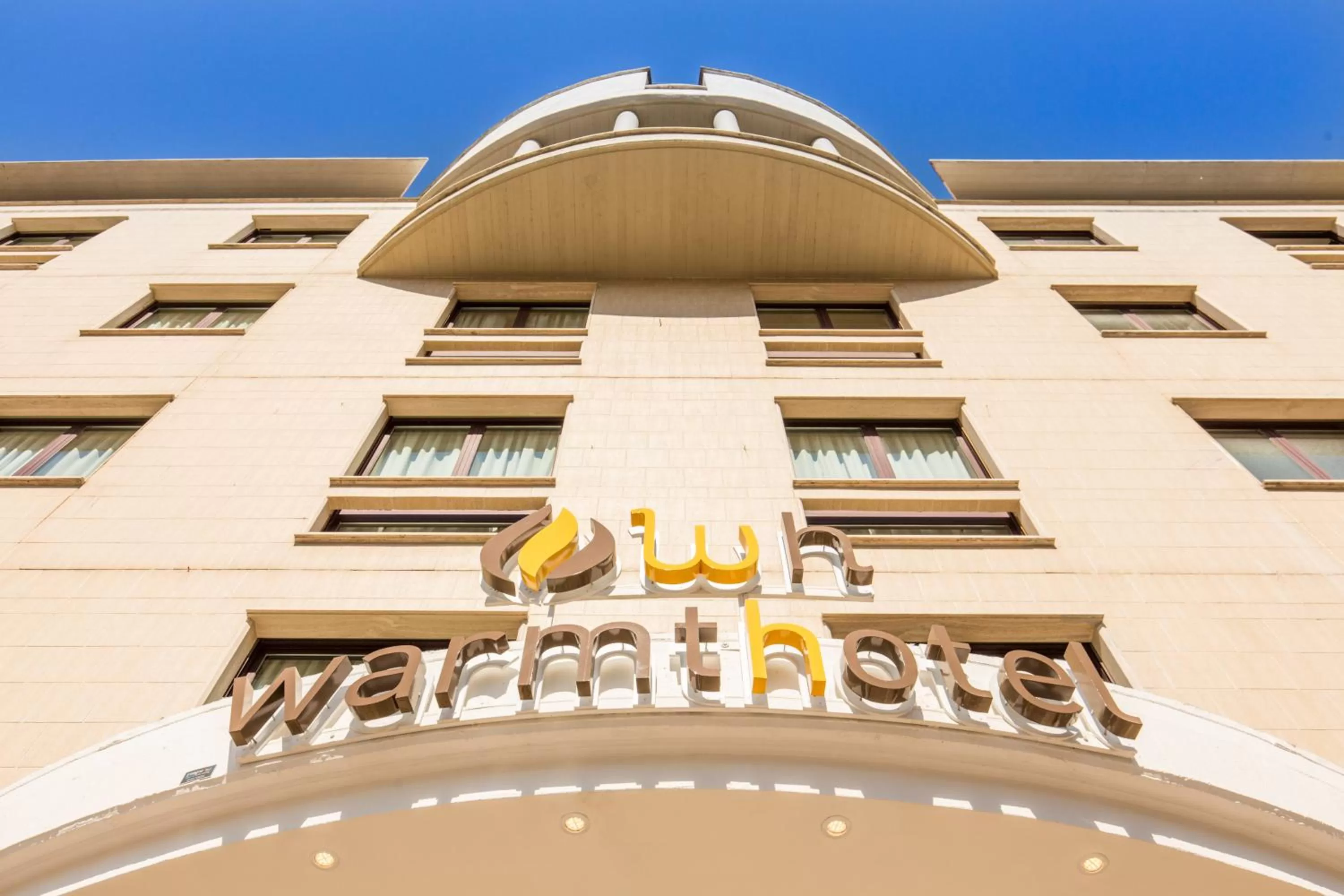 Facade/entrance in Warmthotel