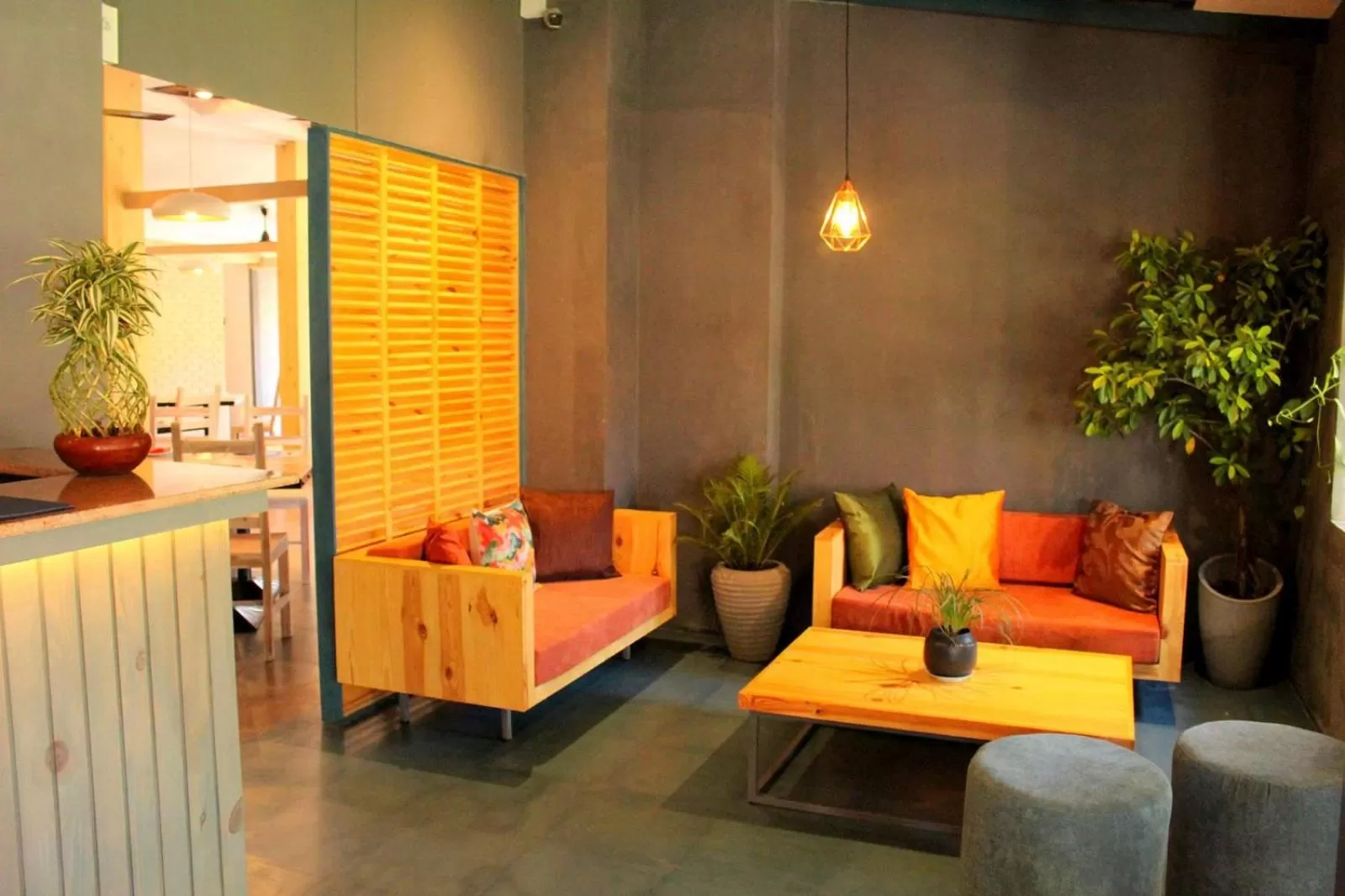 Seating area in Morning Star Resorts