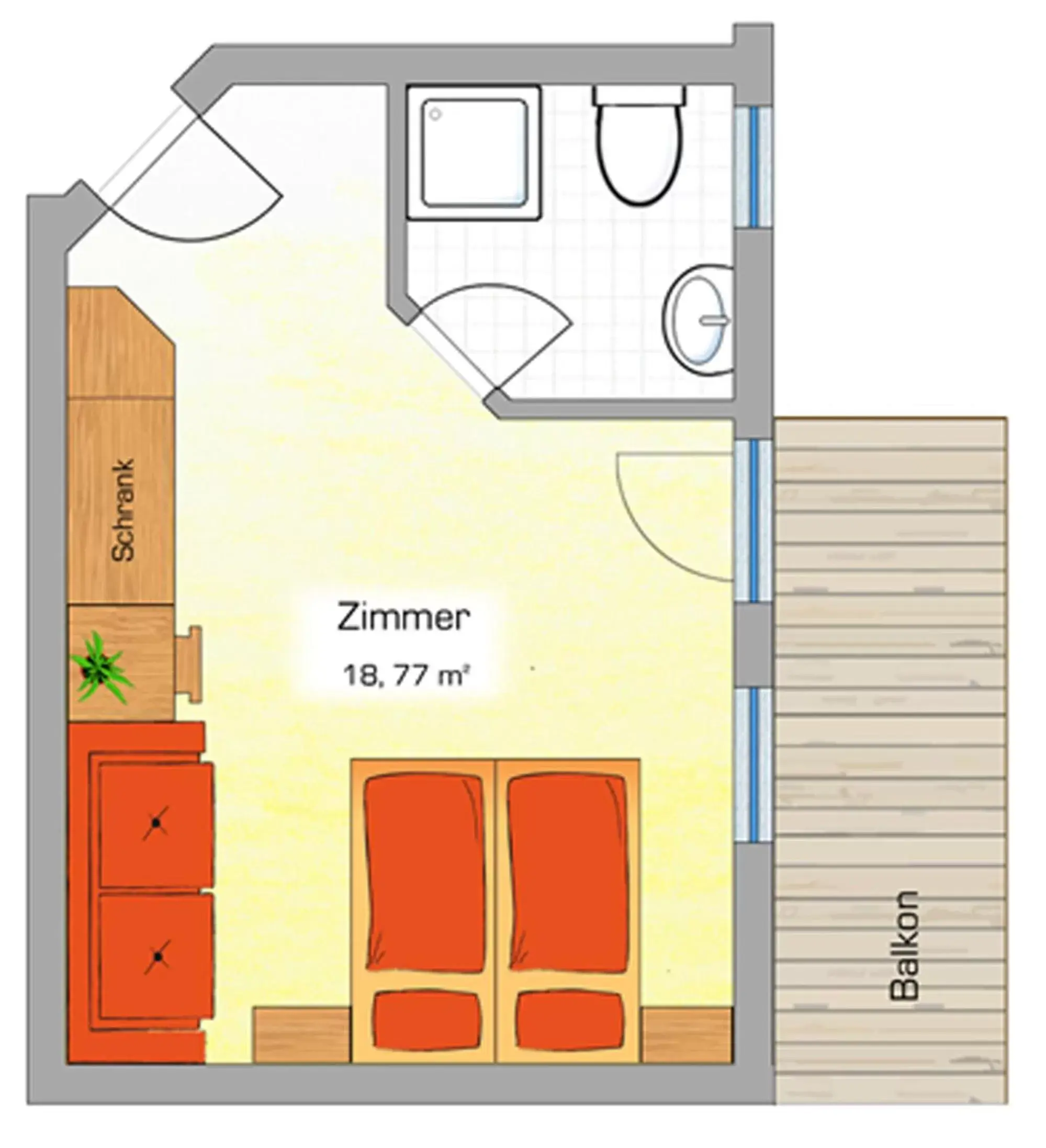 Family Room (2 Adults + 2 Children) in Seiterhof Family Room (2 Adults + 2 Children) in Seiterhof