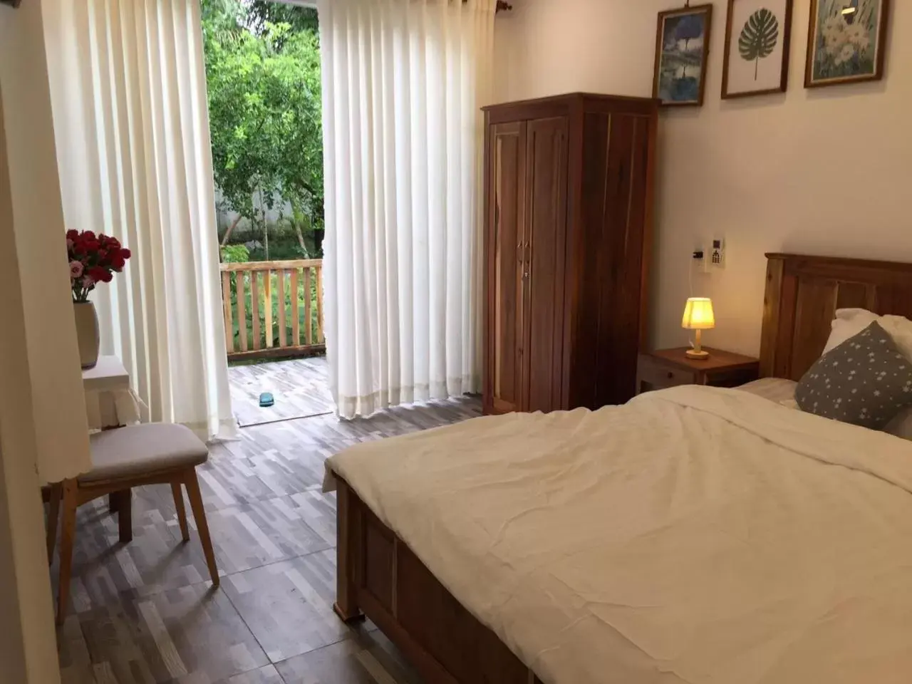 Double or Twin Room with Garden View in Hoang Phuc resort Double or Twin Room with Garden View in Hoang Phuc resort