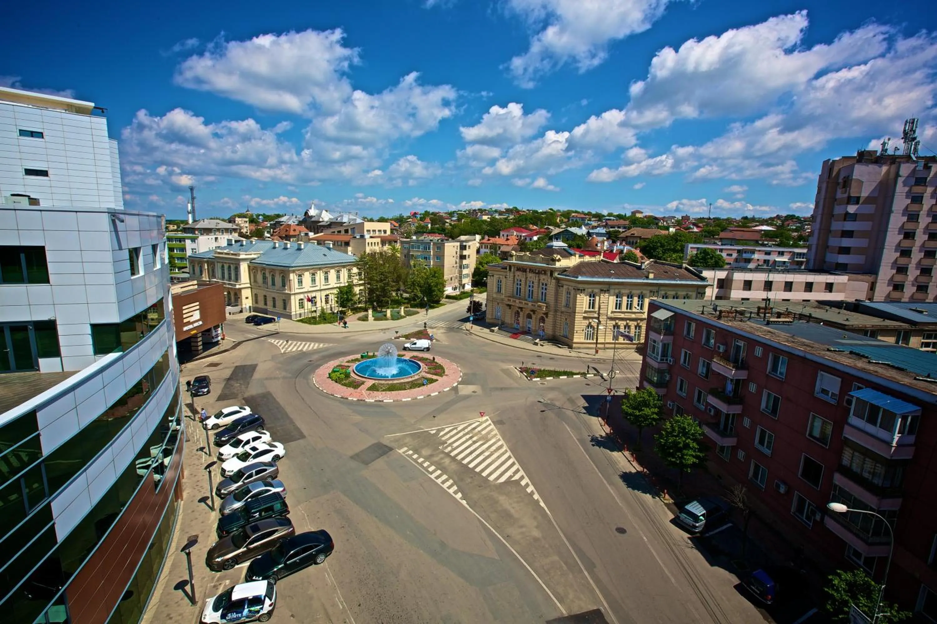 Bird's eye view in Hotel Delta 3