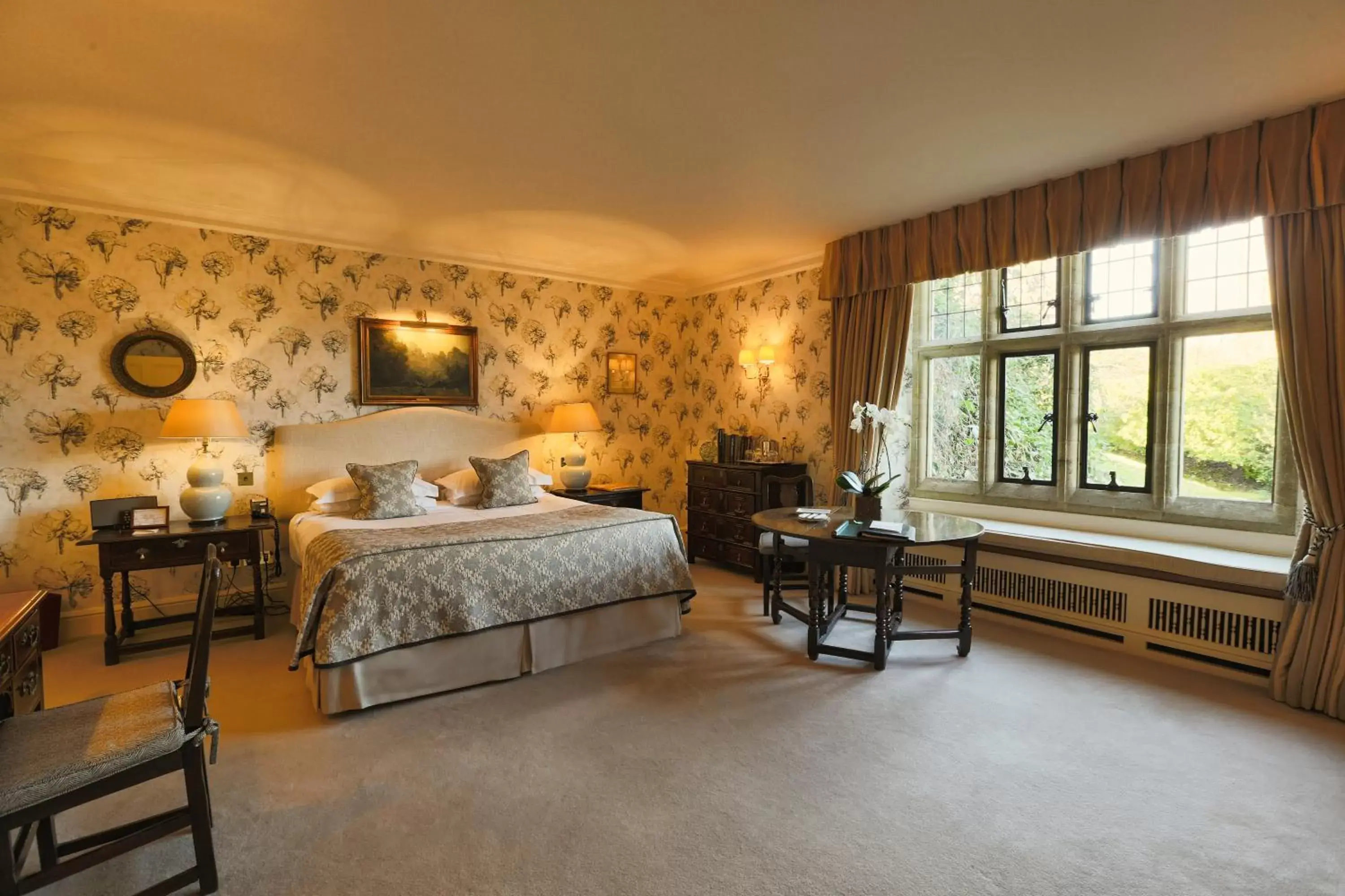 Deluxe Double Room in Gravetye Manor Deluxe Double Room in Gravetye Manor