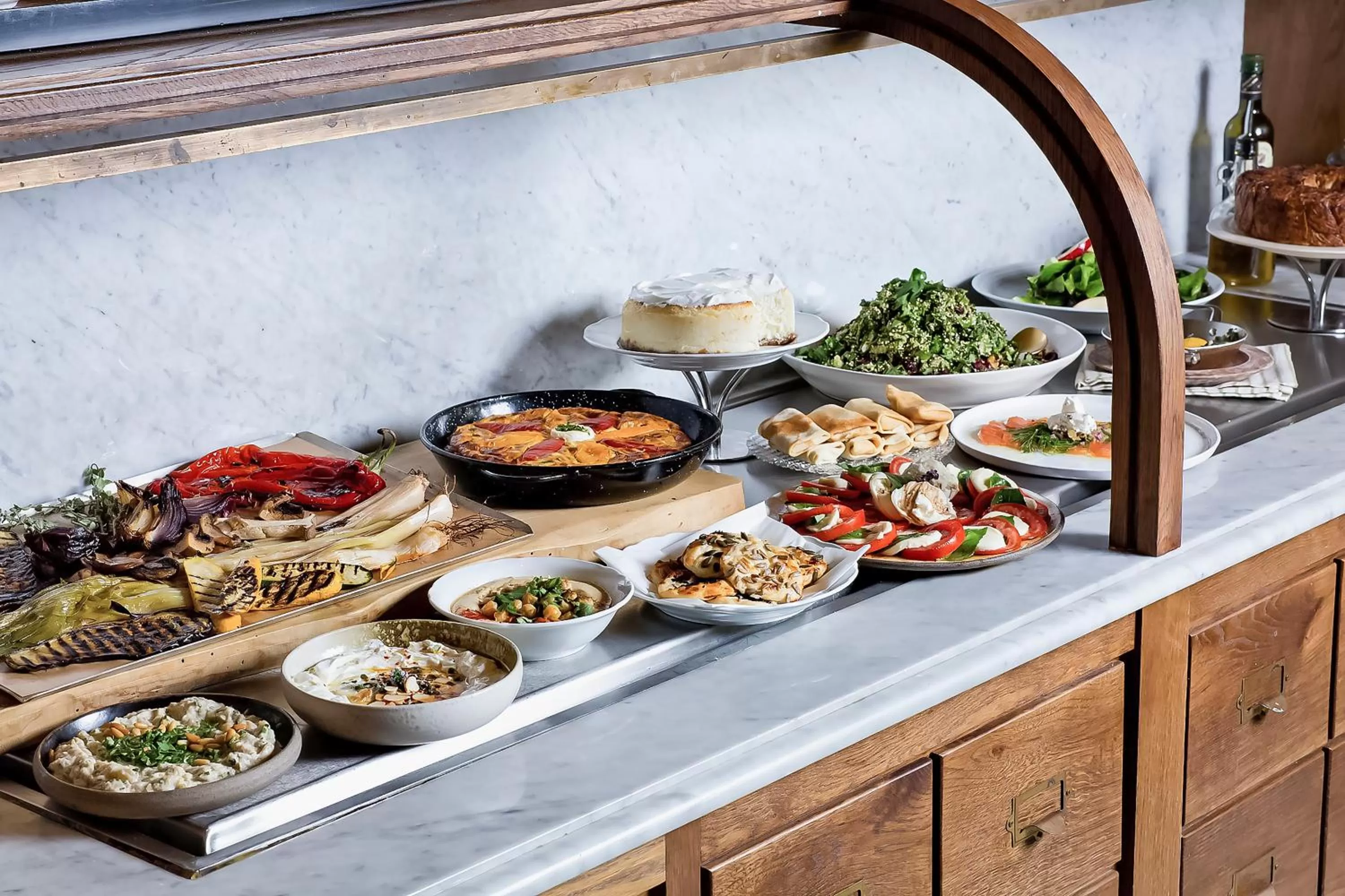 Buffet breakfast in Market House - An Atlas Boutique Hotel