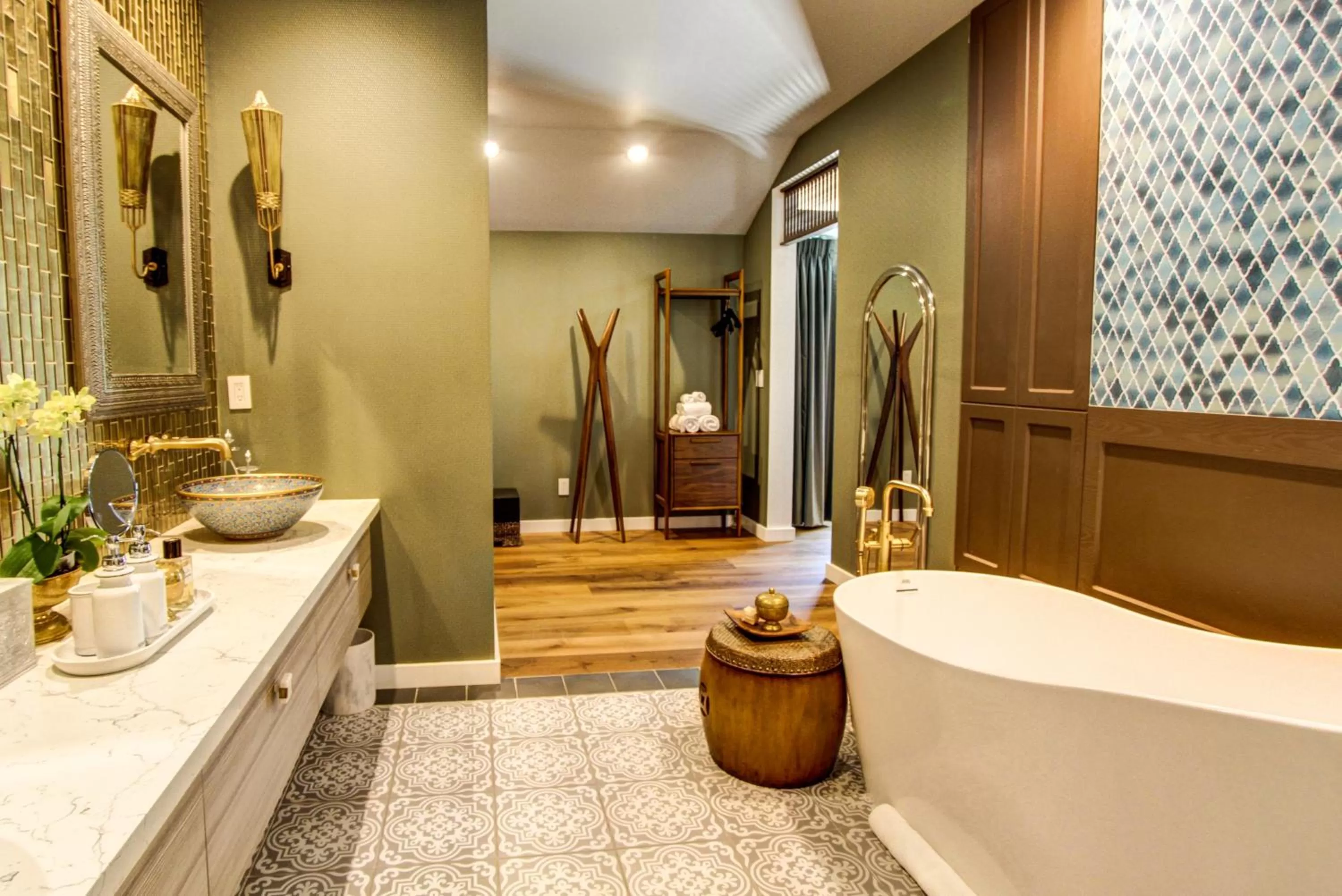 Bathroom in Bann at Oak Knoll Napa