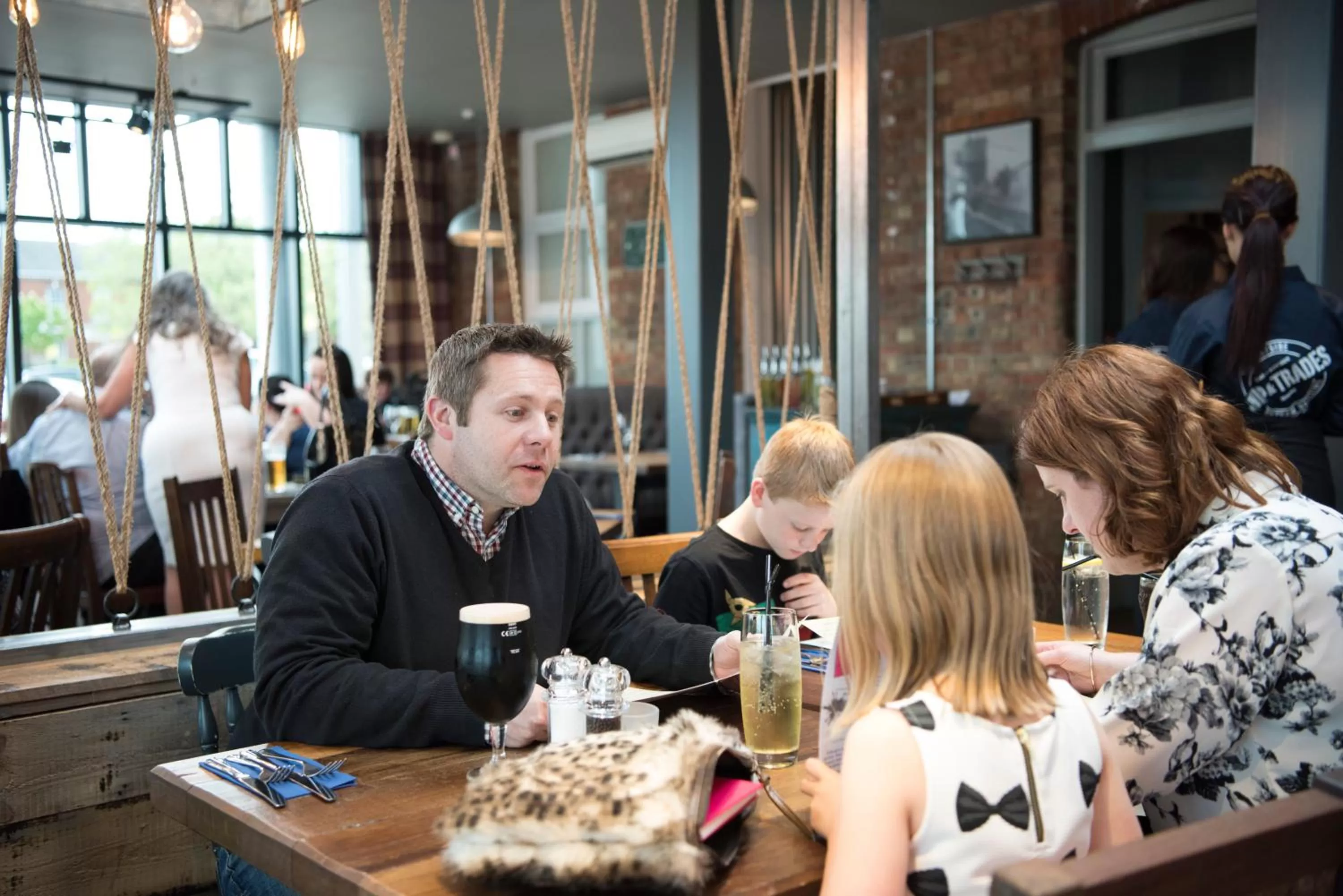group of guests in The Ship & Trades