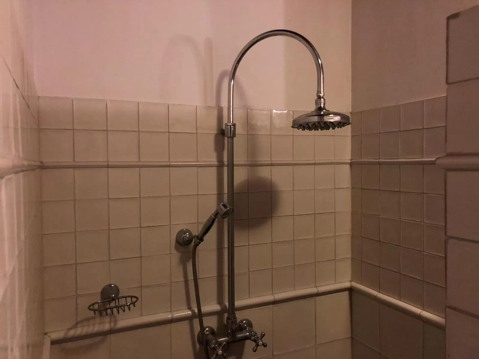 Shower in landgoed Groot Boerle