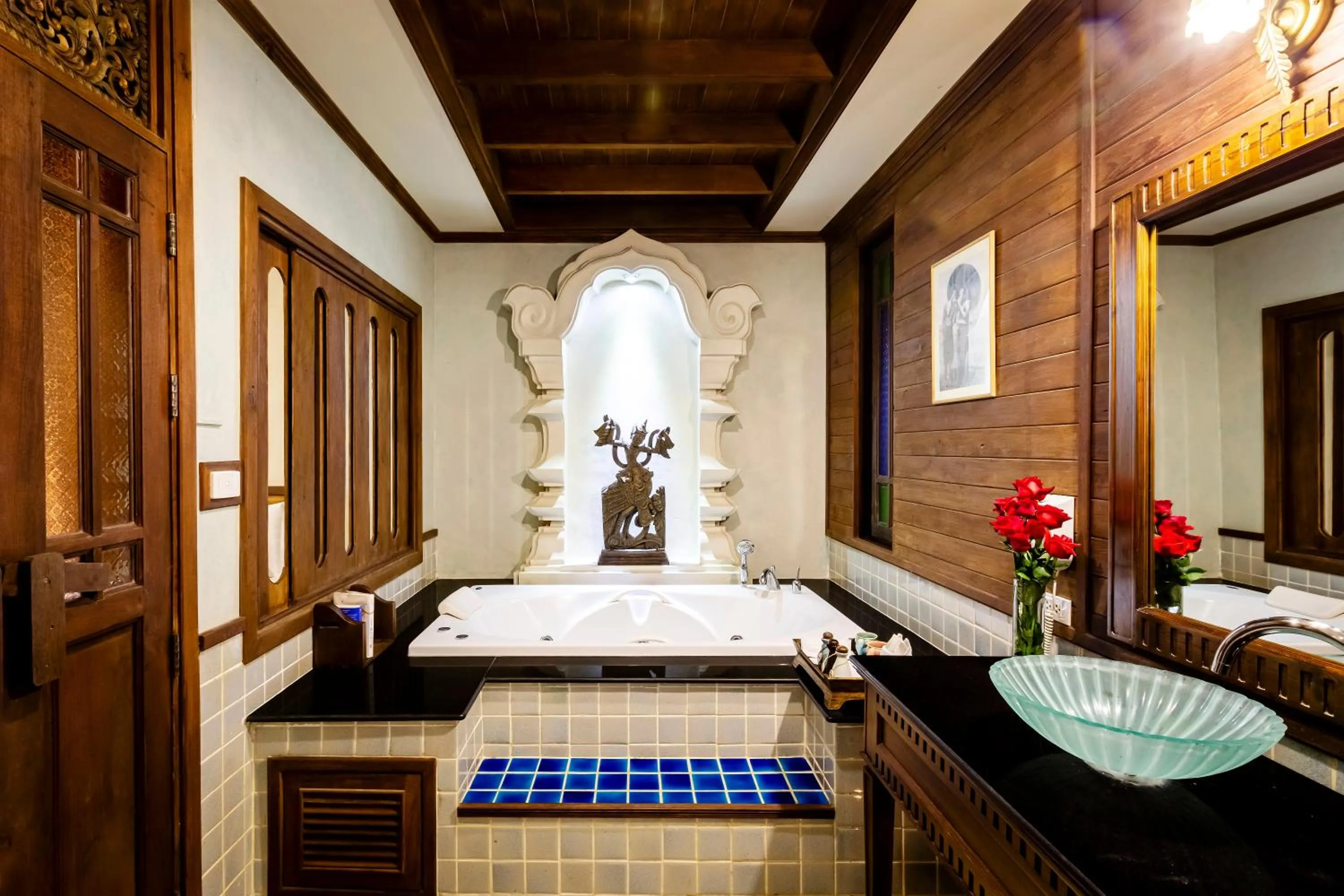Bathroom, Bed in Amata Lanna Chiang Mai, One Member of the Secret Retreats
