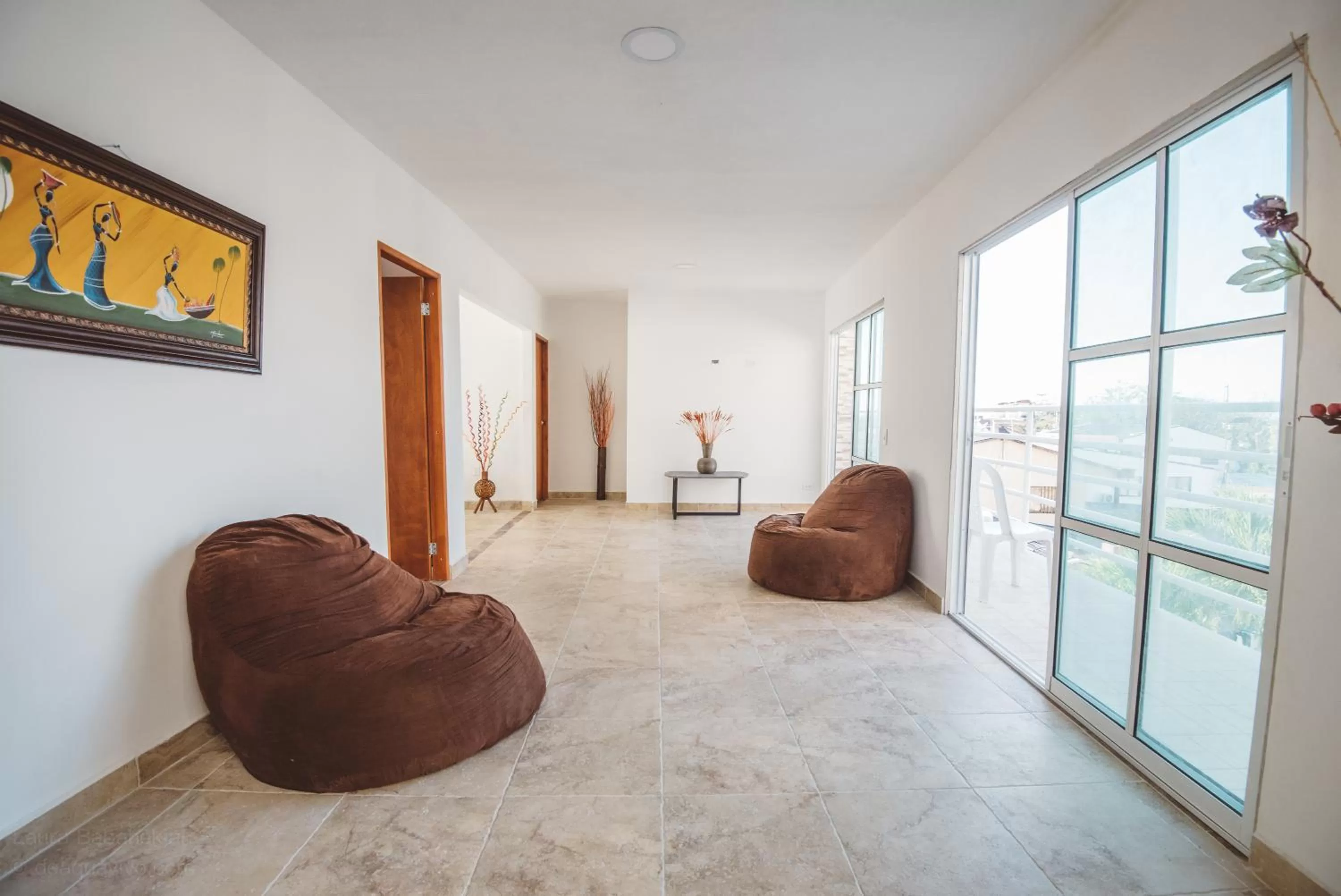 Living room, Seating Area in The Rock House Eco