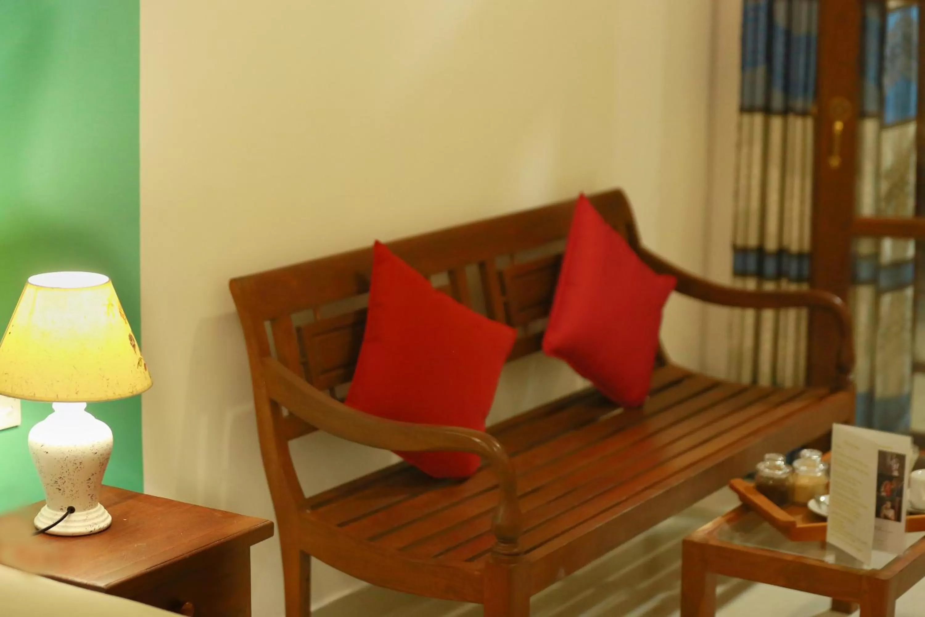 Seating Area in Temple Tree