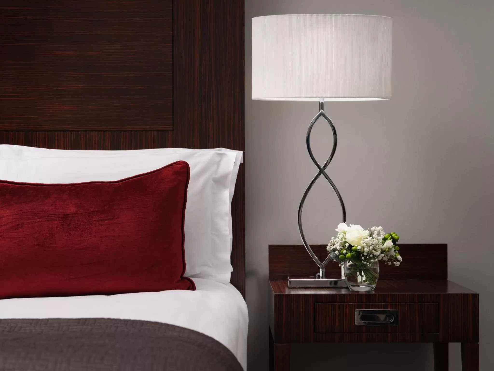 Decorative detail, Bed in Lyrath Estate