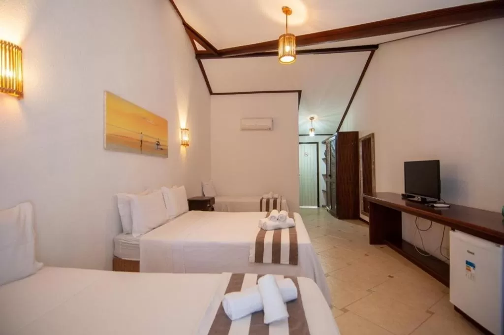 Bed in Riviera Búzios Hotel