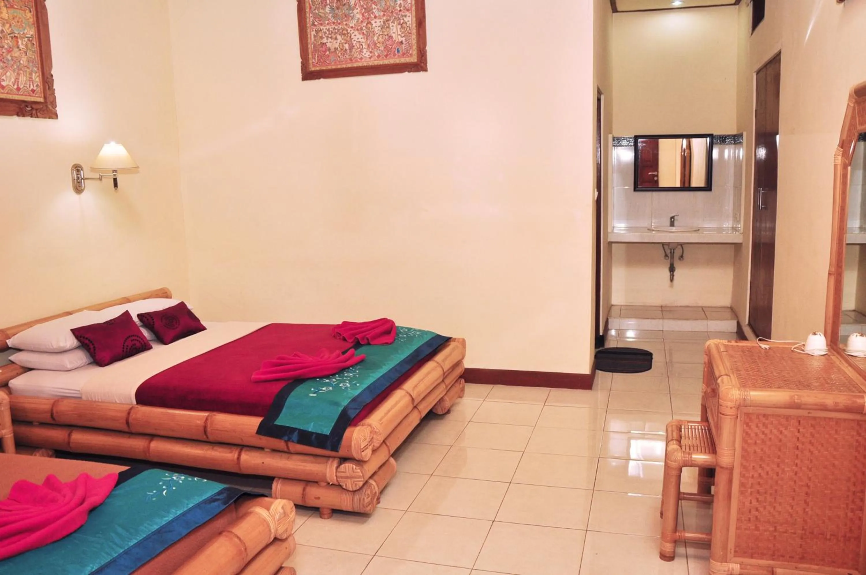 Bedroom, Bed in Nick's Homestay