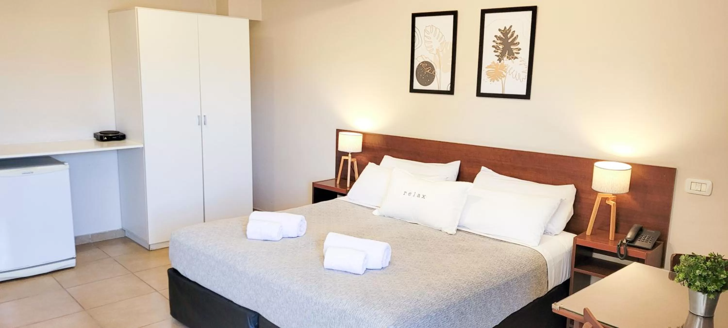 Bed in Soltigua Apart Hotel Mendoza