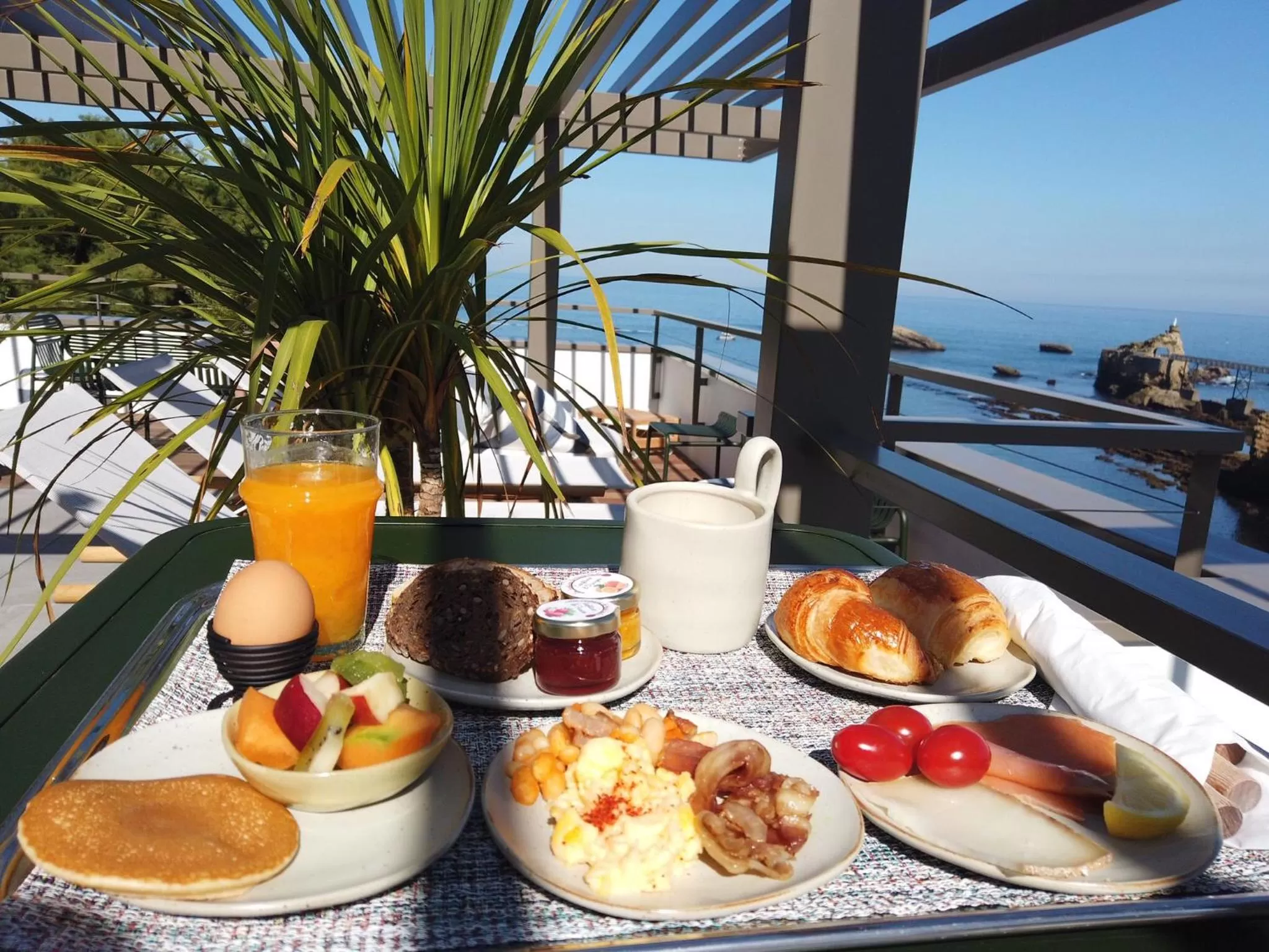 Breakfast in Hôtel de La Plage