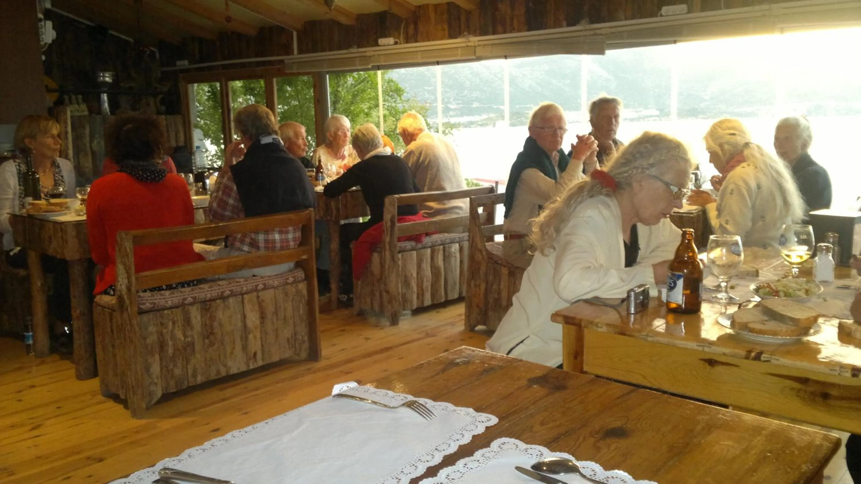 Restaurant/places to eat in Lale Pension