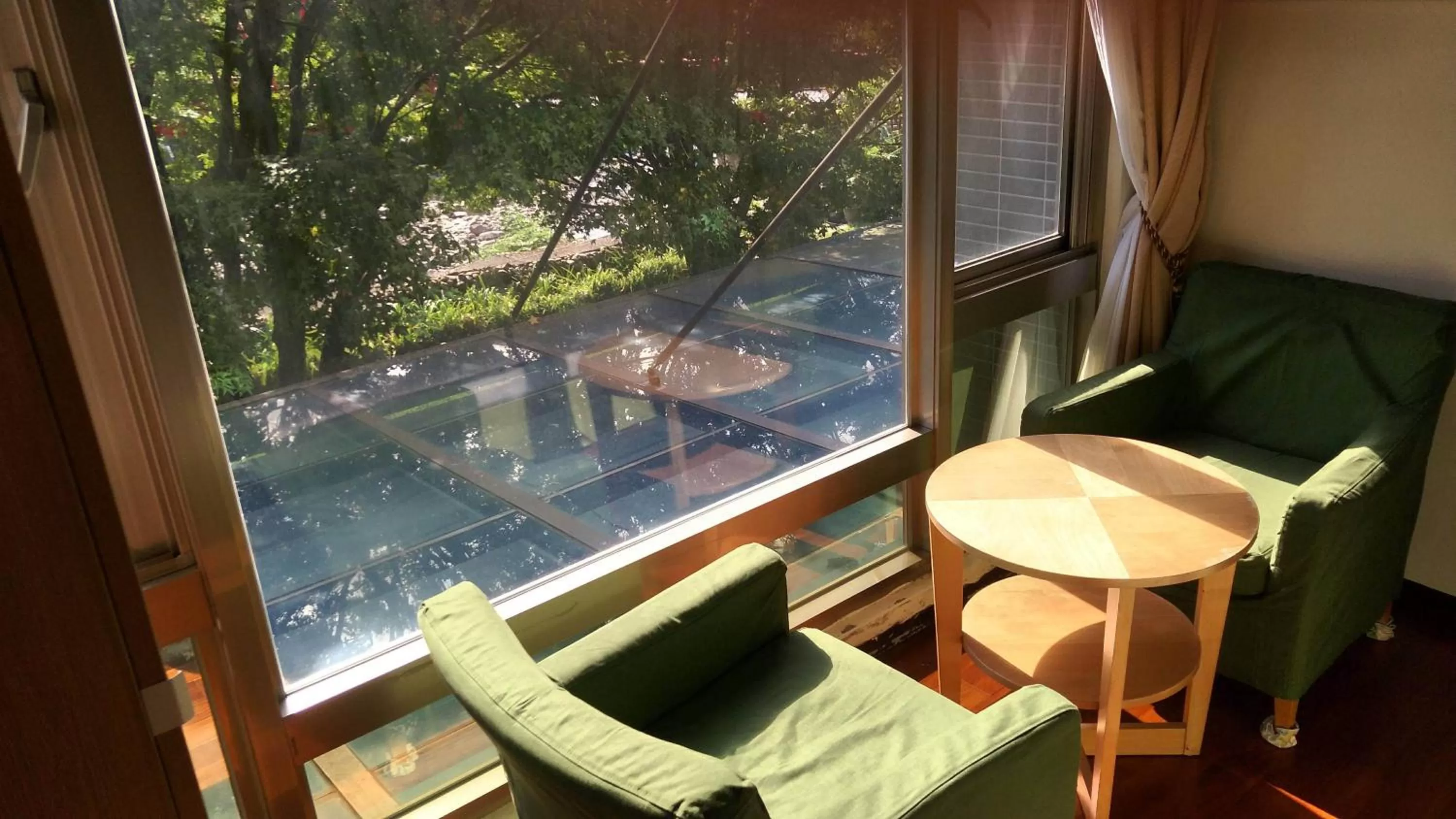 Pool View in Rainbow Bridge B&B