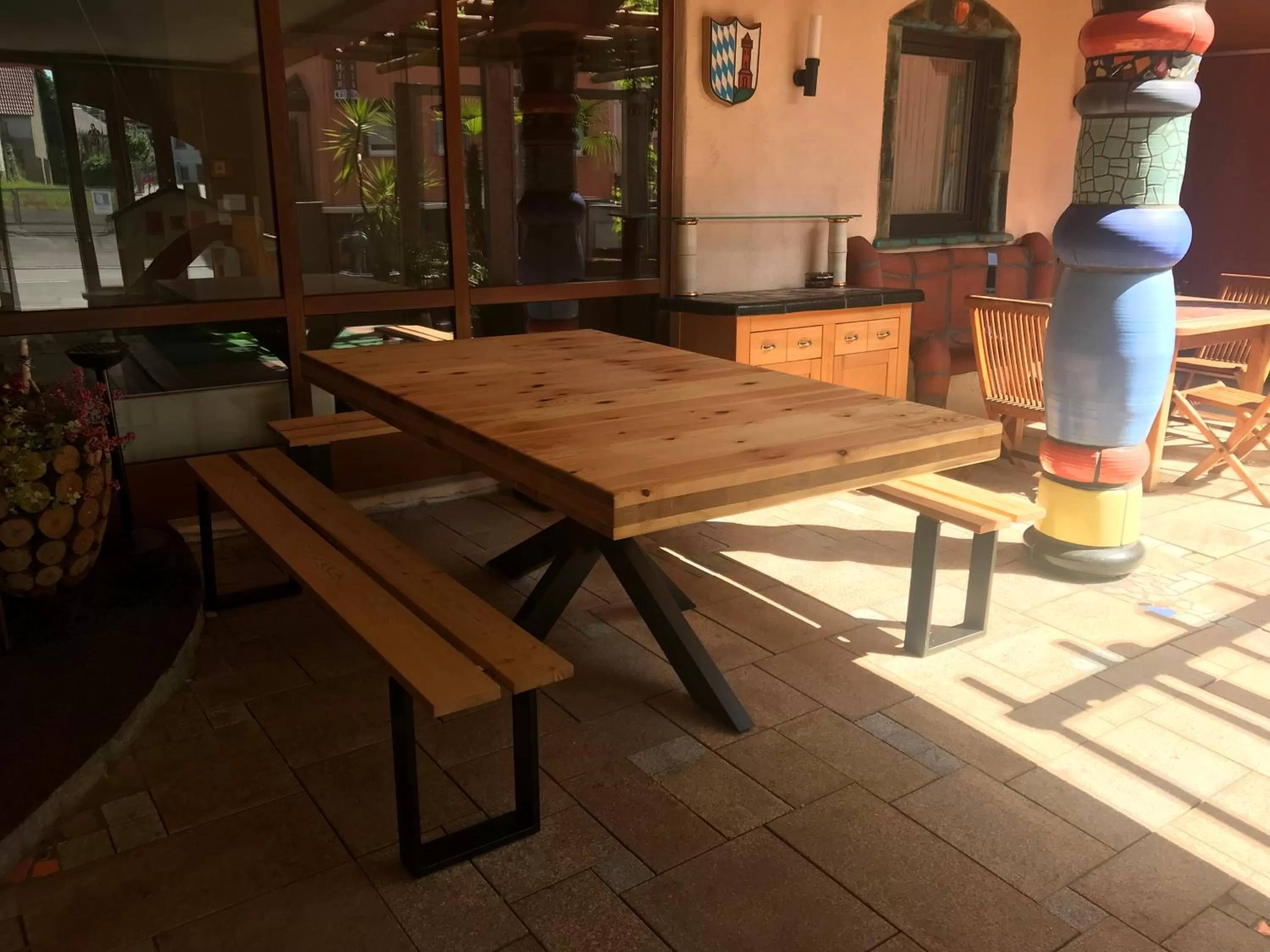 Patio in Hotel Römer