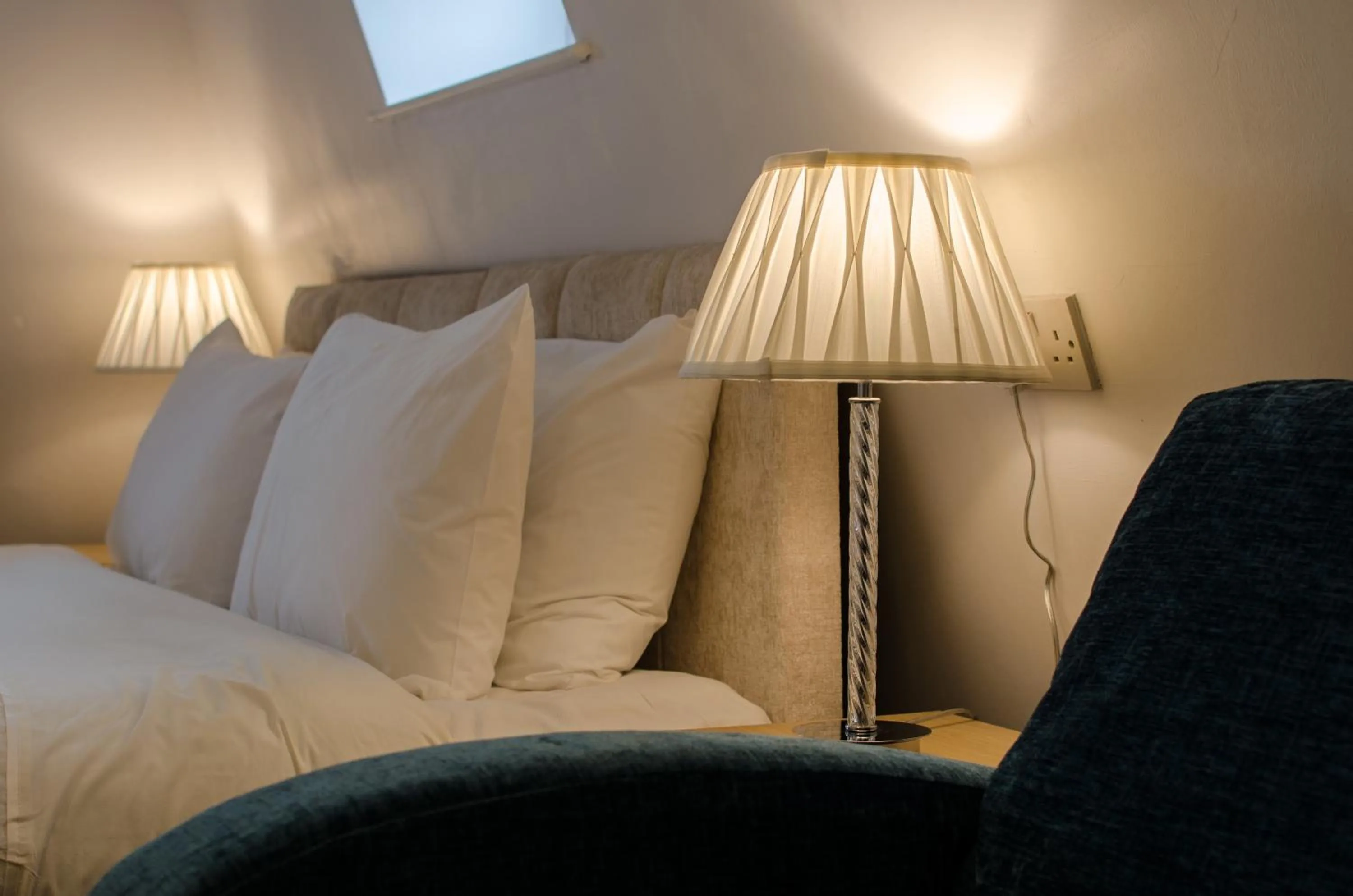 Bed in Dukes Folly Hotel