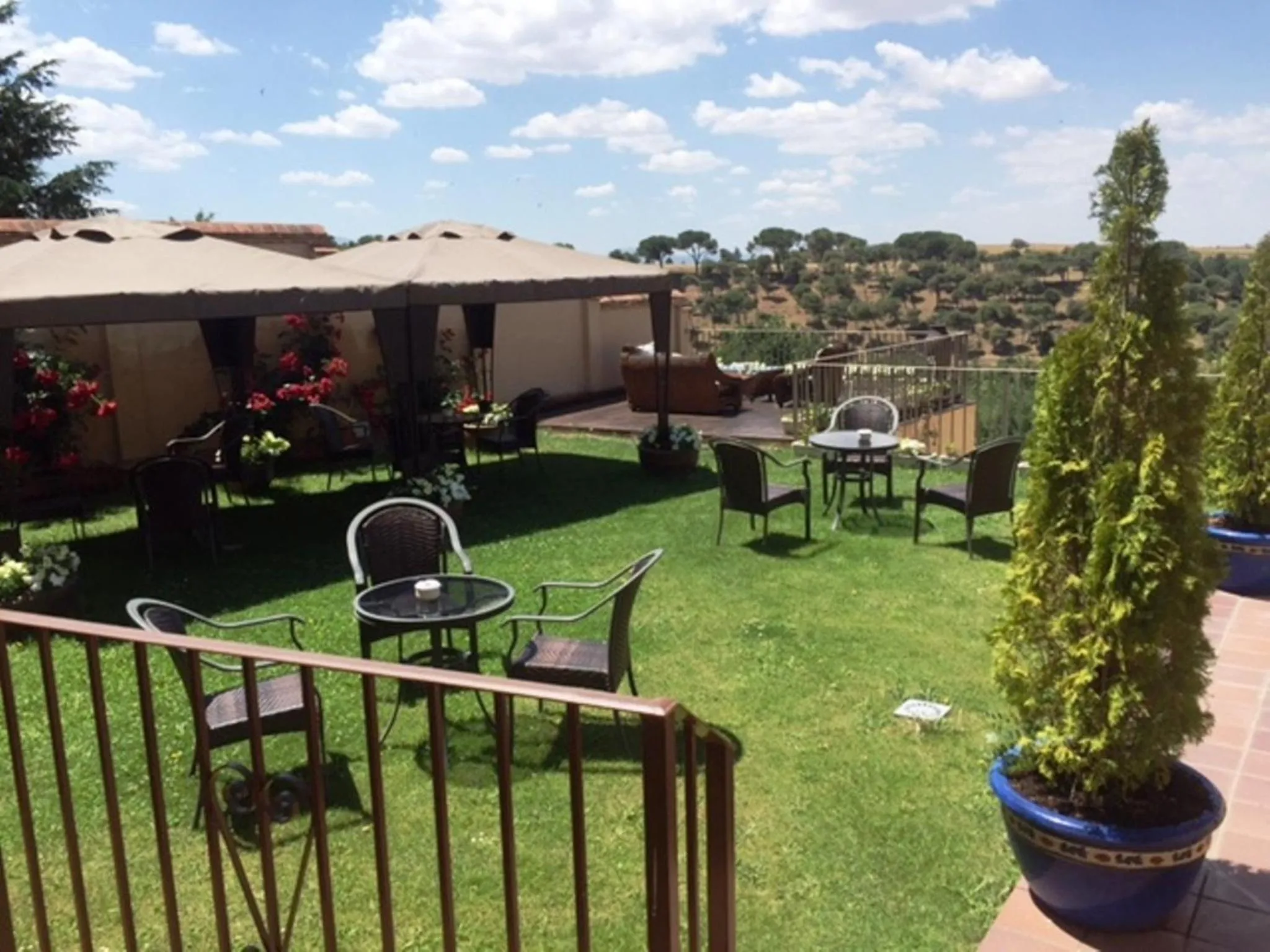 Garden in Hotel Don Felipe