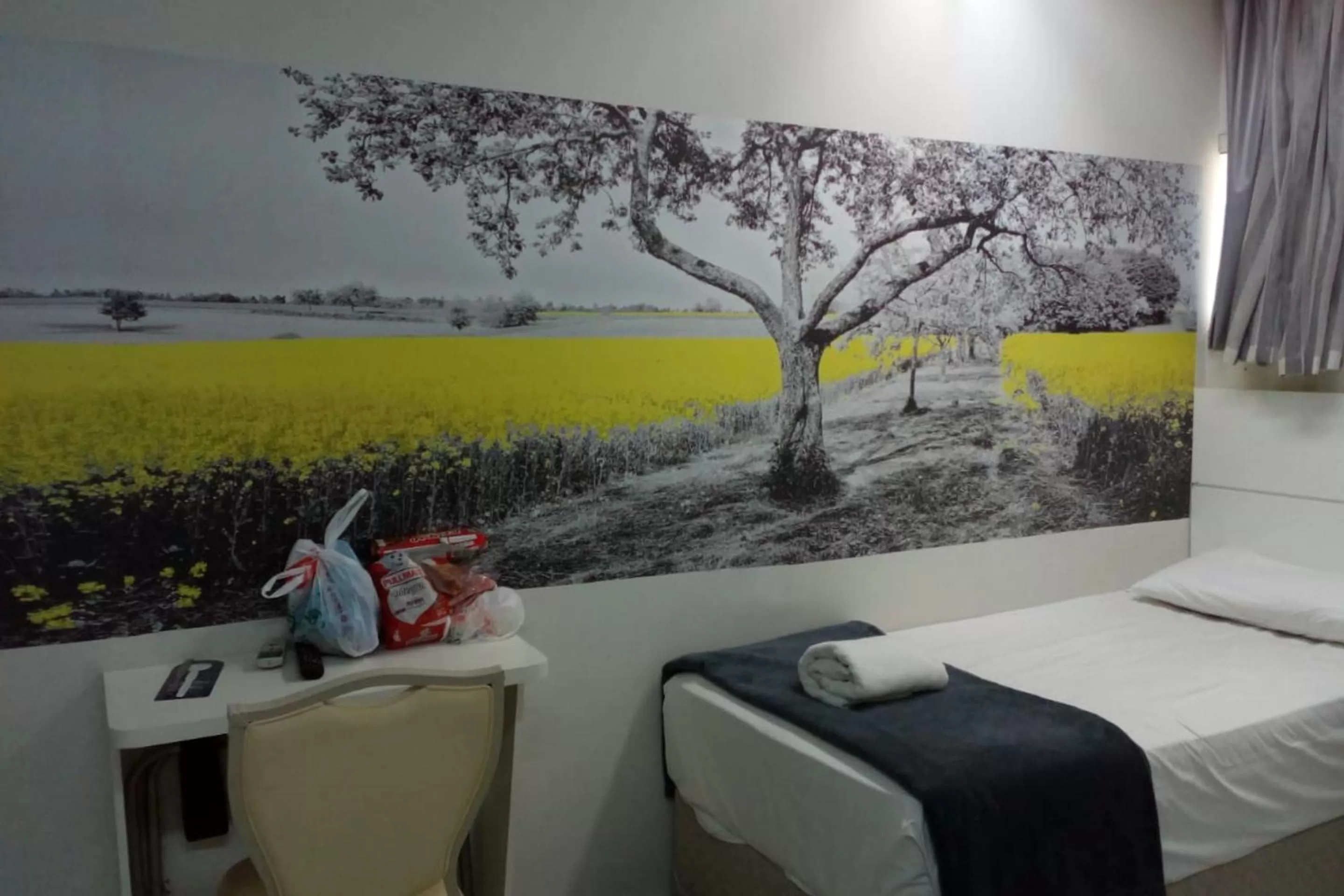 Bedroom in Compacto Hotel Alphaville Campinas