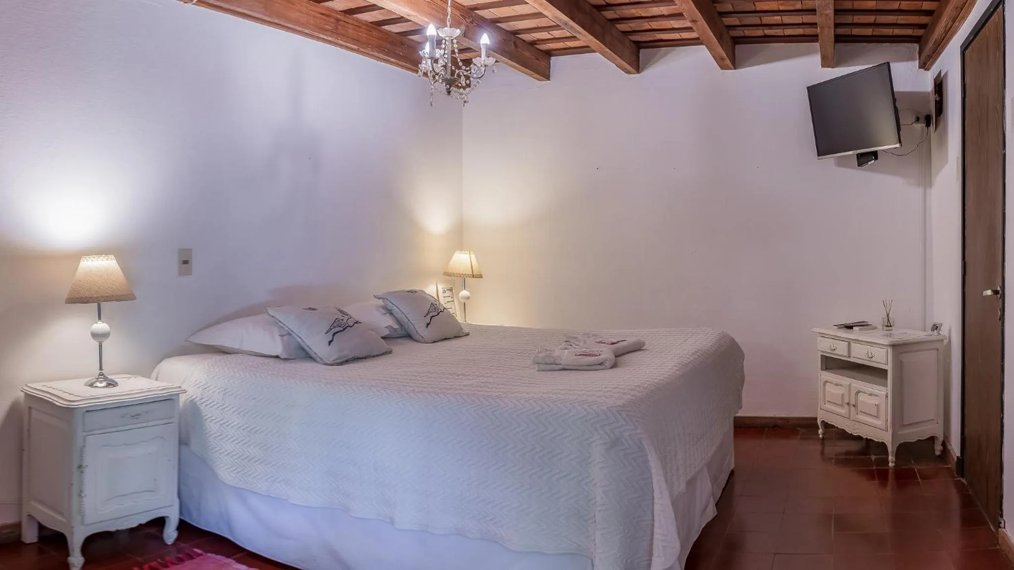 Bed in Posada de la Flor