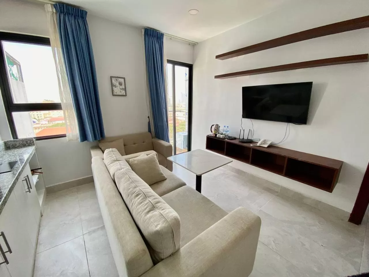 TV and multimedia in Residence 110 (Hotel and Apartments)