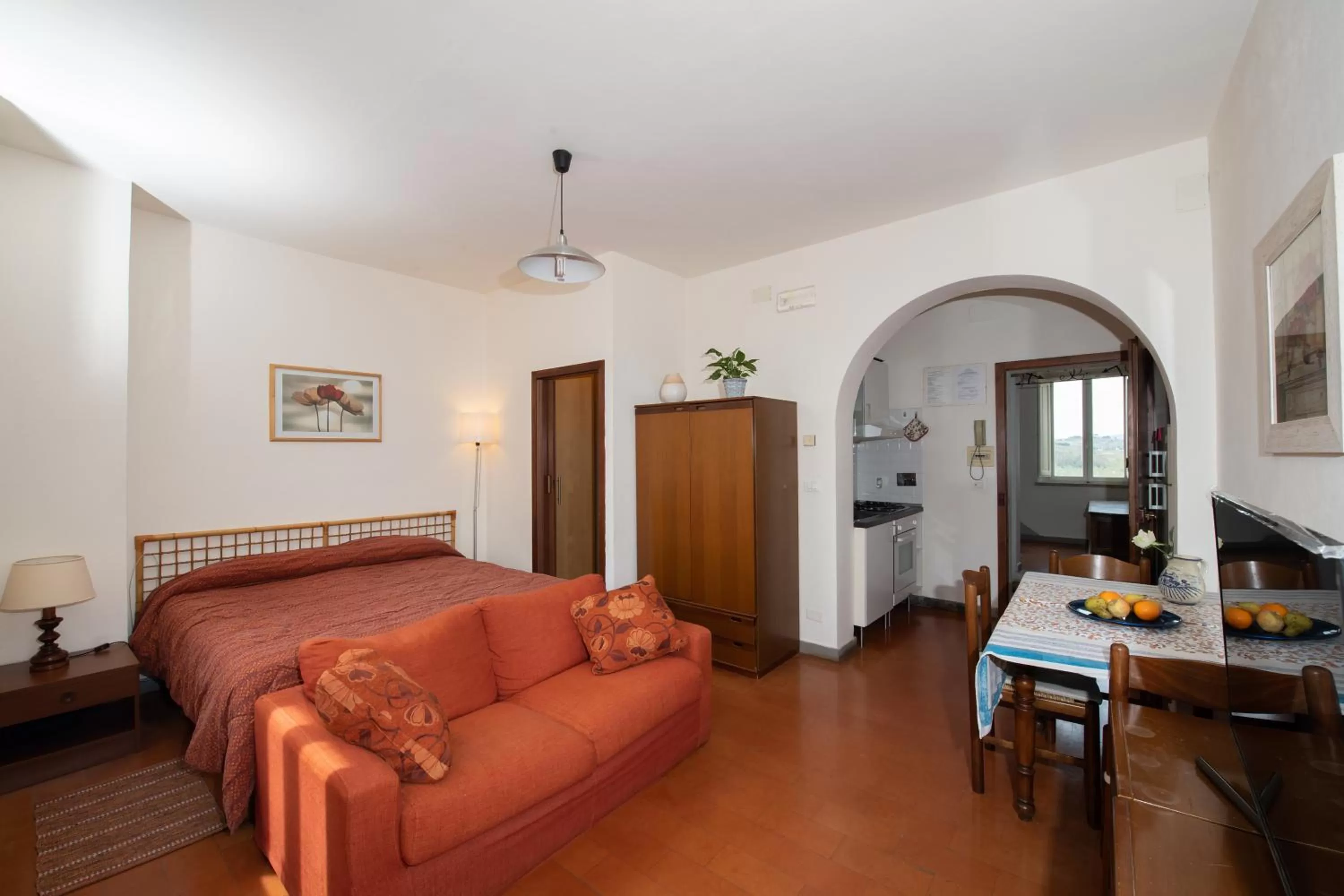 Bed, Seating Area in Country Residence Cipriano - La Torre alle Tolfe