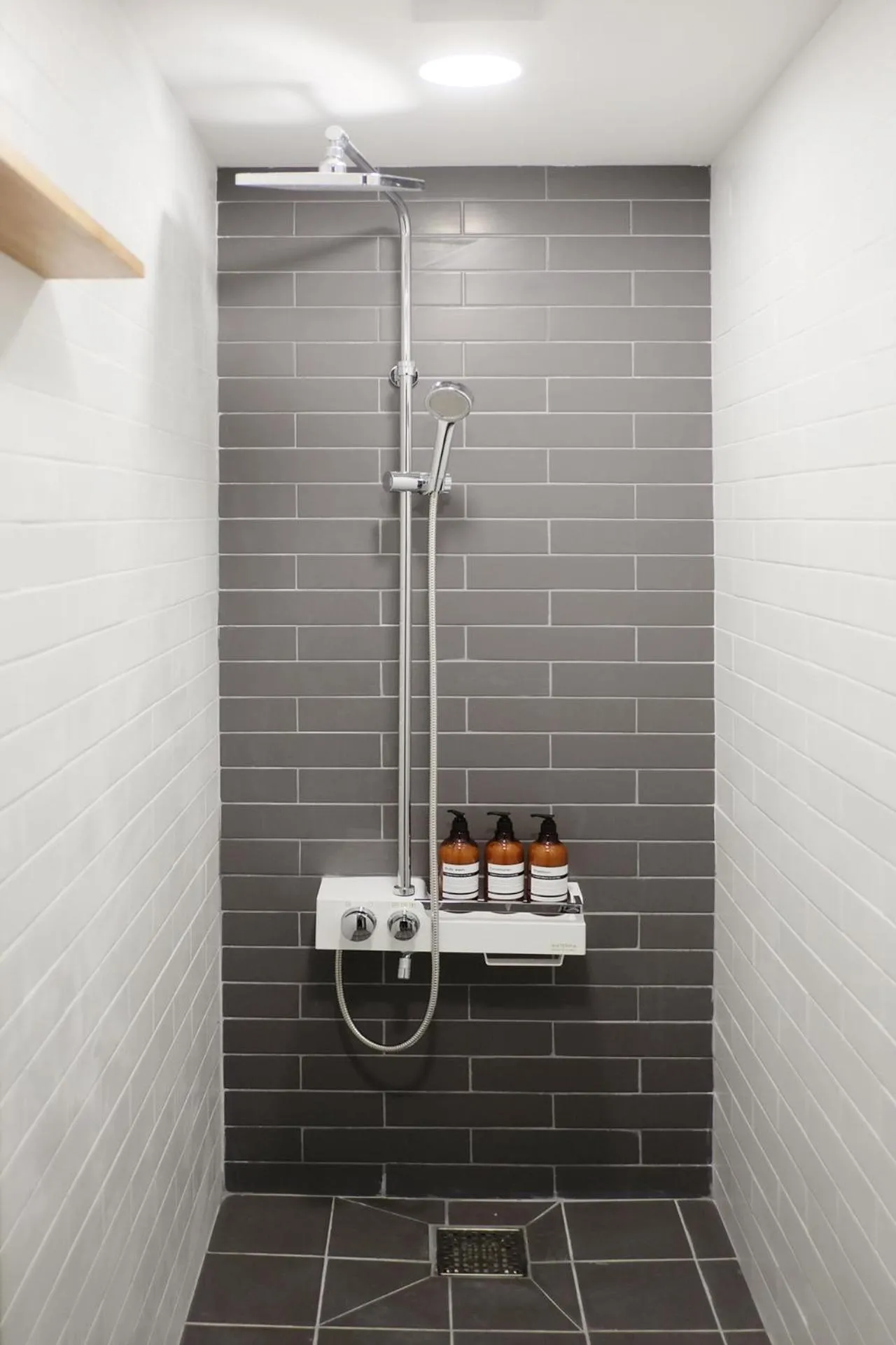 Shower in The Cube Hotel