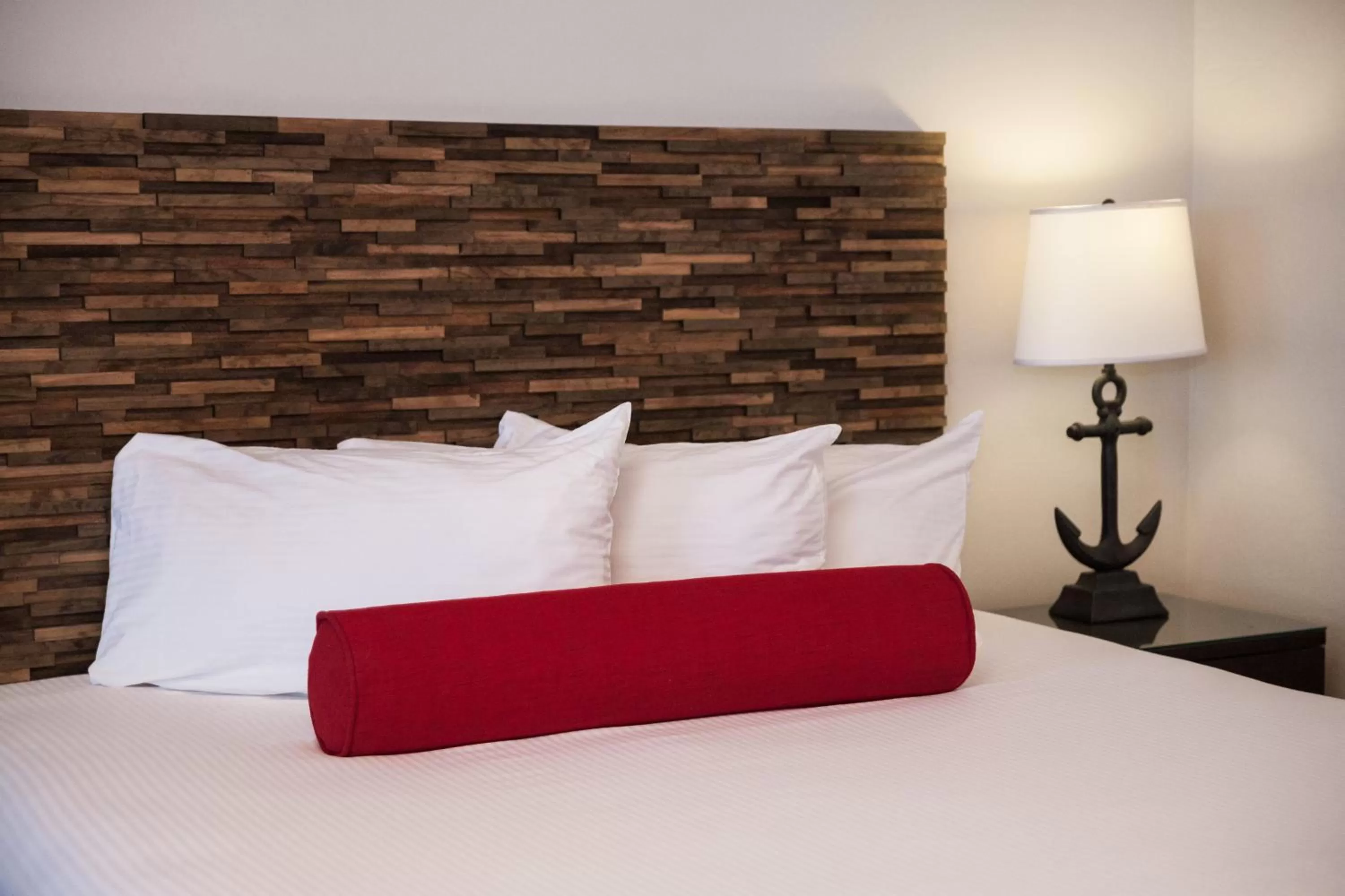 Bed in The Landing at Morro Bay