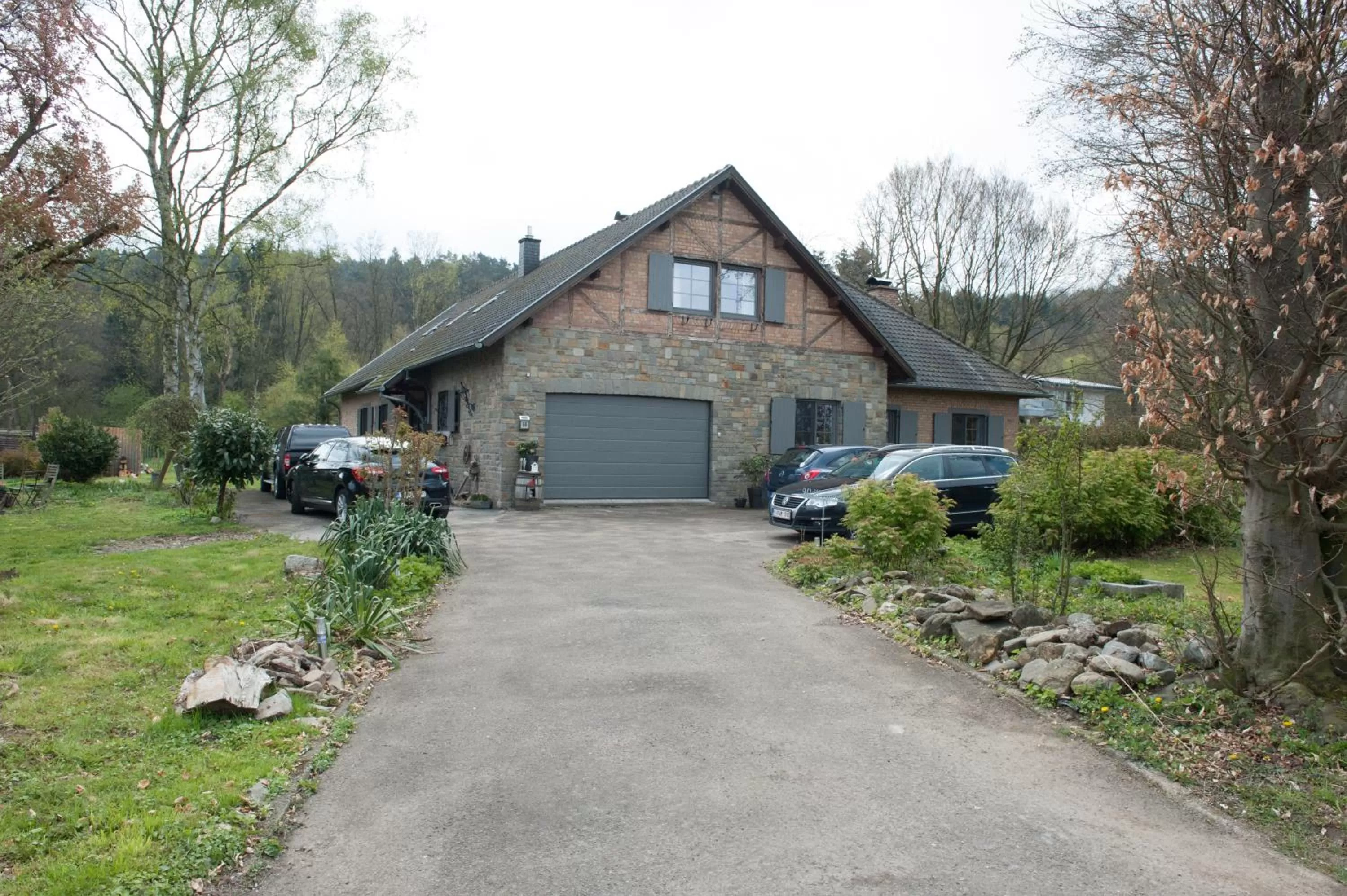 Facade/entrance in Villa Lumina