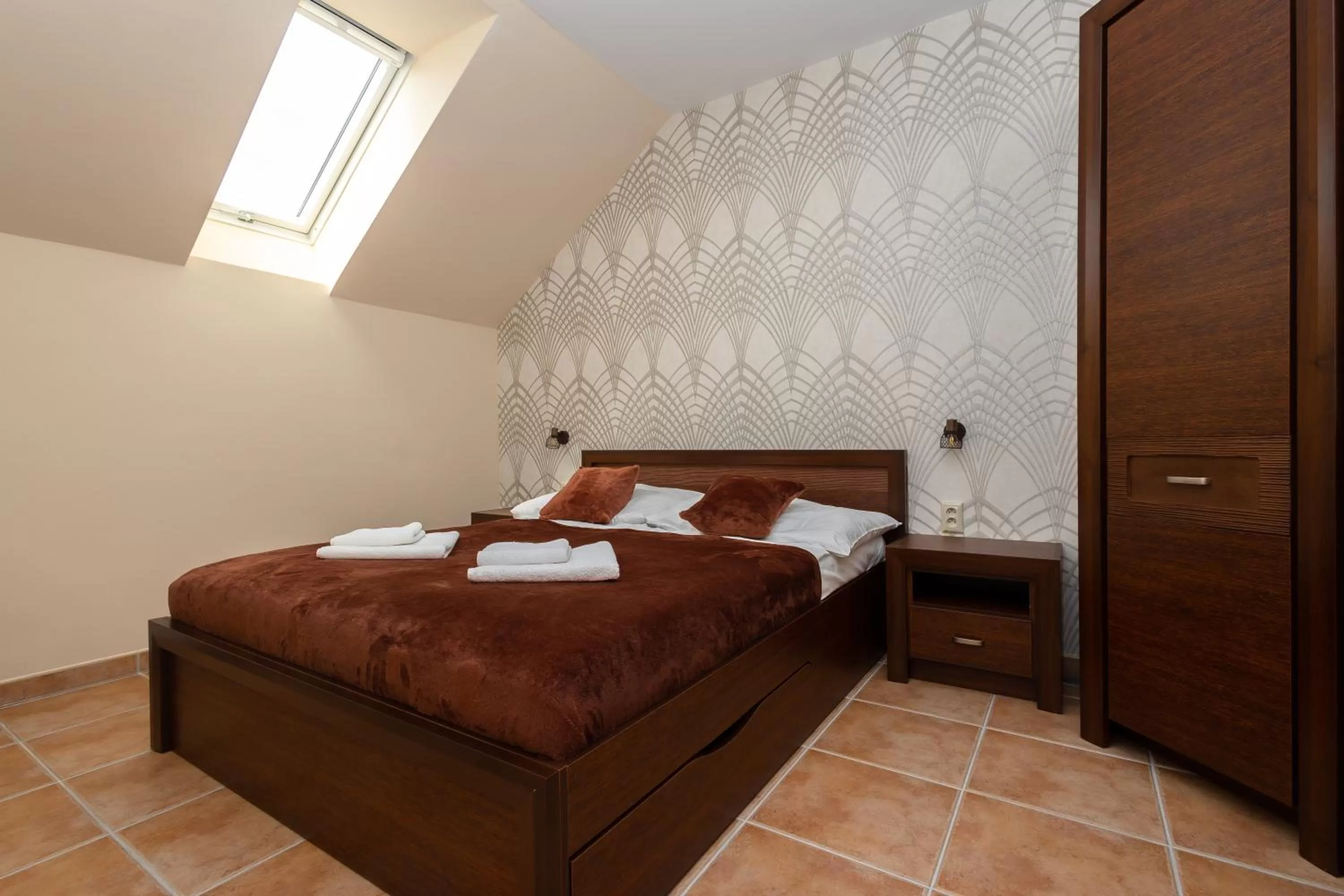 Photo of the whole room, Bed in Spa & Wellness Hotel Orchidea