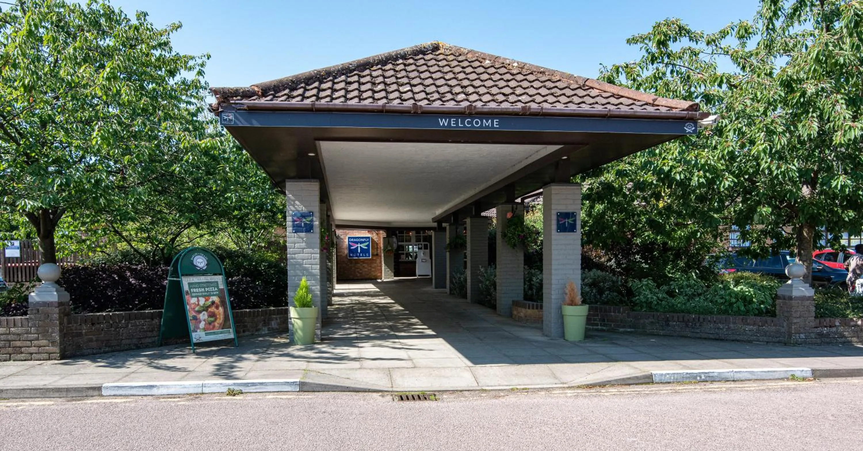 Facade/entrance in Dragonfly Hotel Peterborough