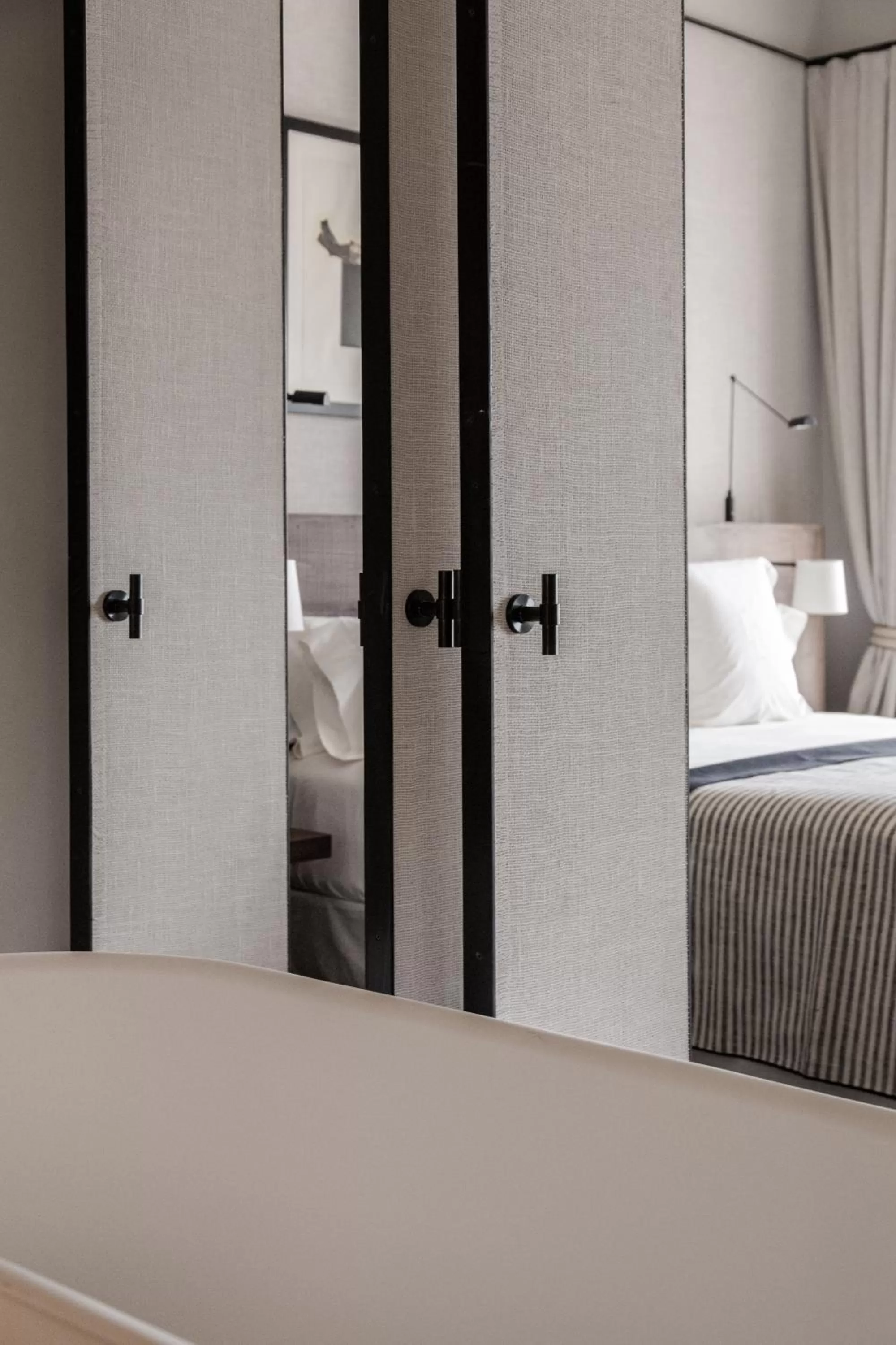 Decorative detail, Bed in Can Ferrereta