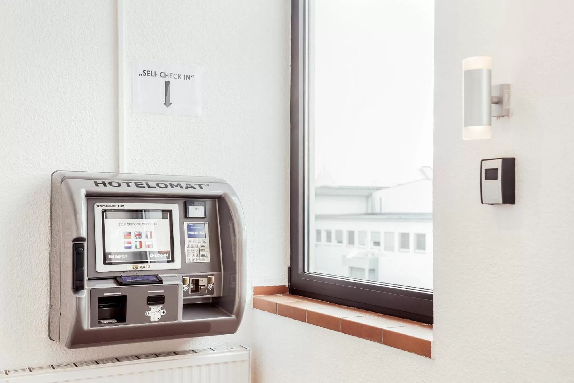 Lobby or reception in Pallas Hotel