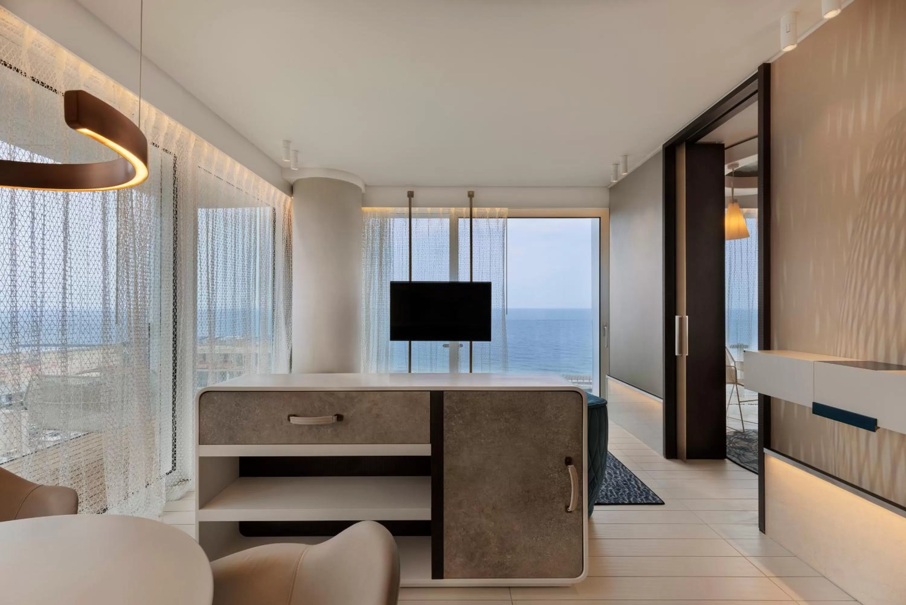 Bedroom, Bed in Port Tower by Isrotel Design