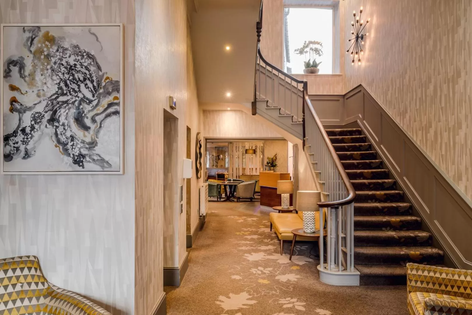 Seating area in Inn on the Square