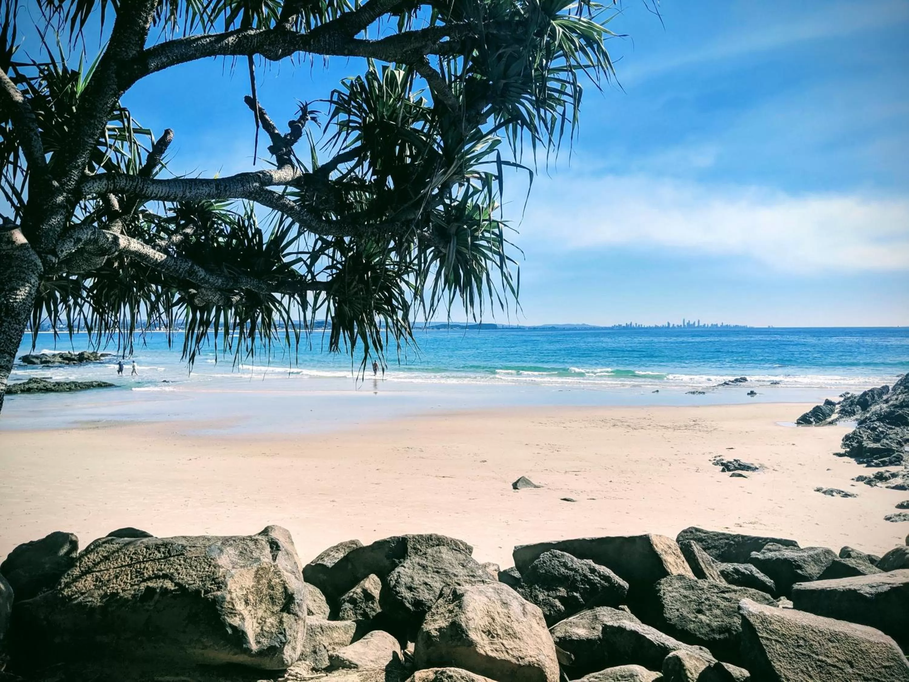 Beach in City Lights Motel