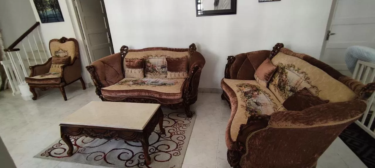 Seating Area in Apartment in Dar Homestay