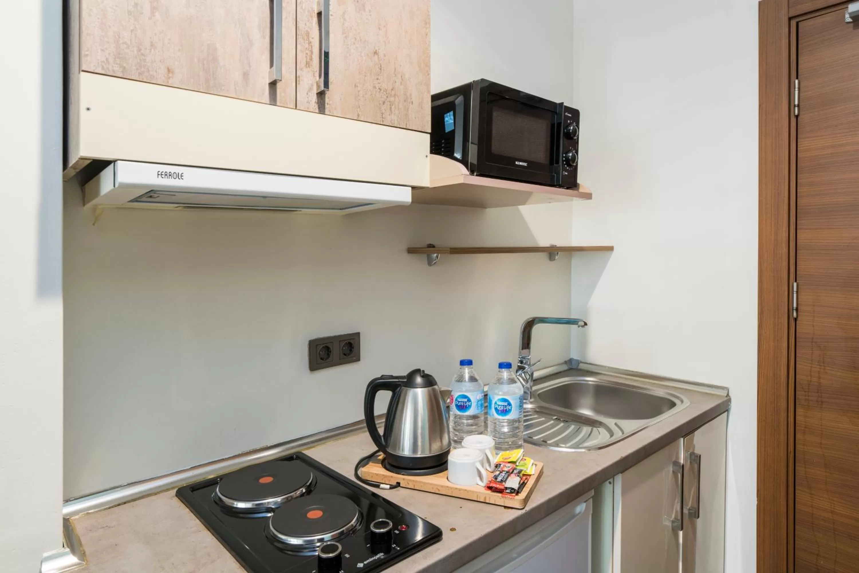 Kitchen or kitchenette in The Wilson Galata Hotel