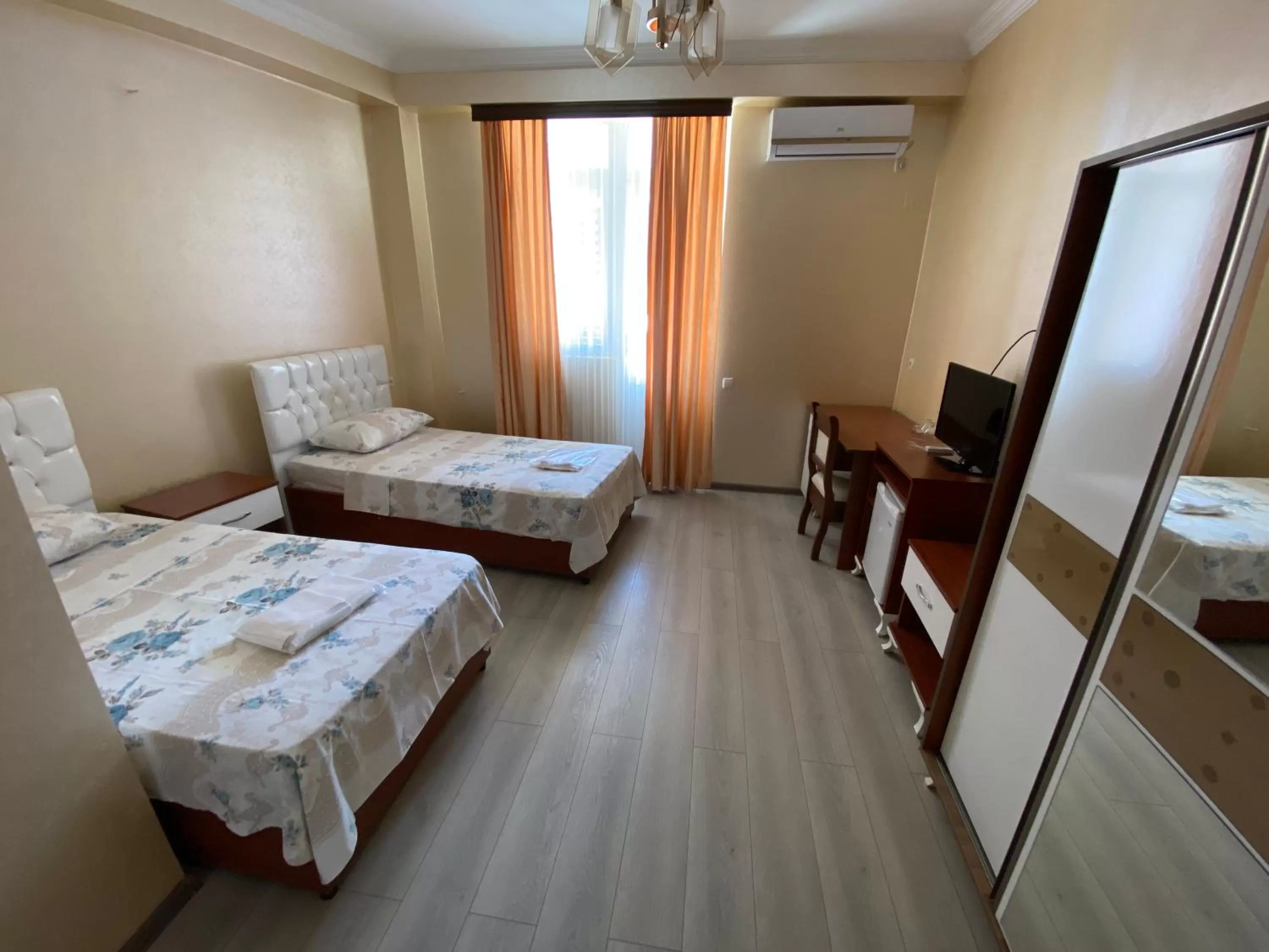 View (from property/room), Bed in Hotel Eurasia