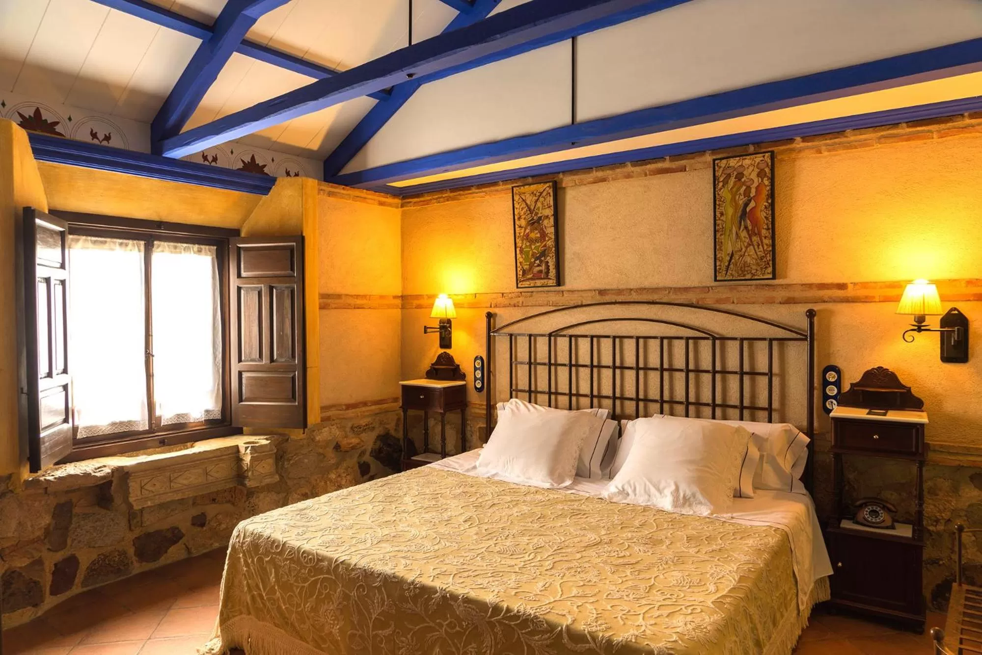 Bed in Hotel Spa La Casa del Rector Almagro