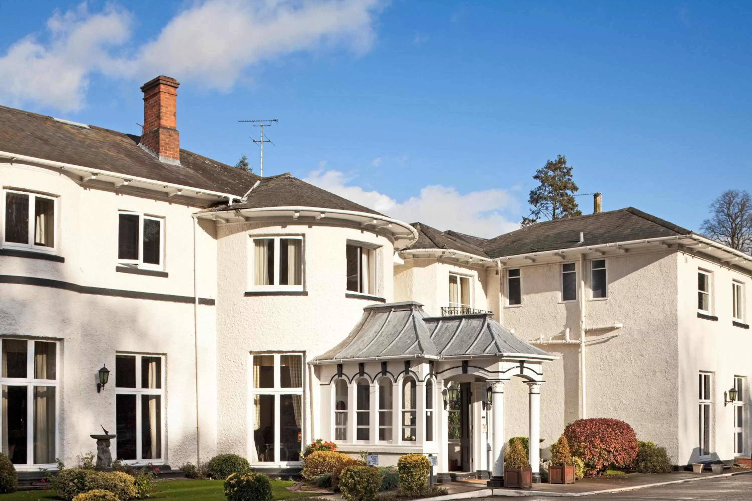 Facade/entrance in Brandon Hall Hotel & Spa Warwickshire