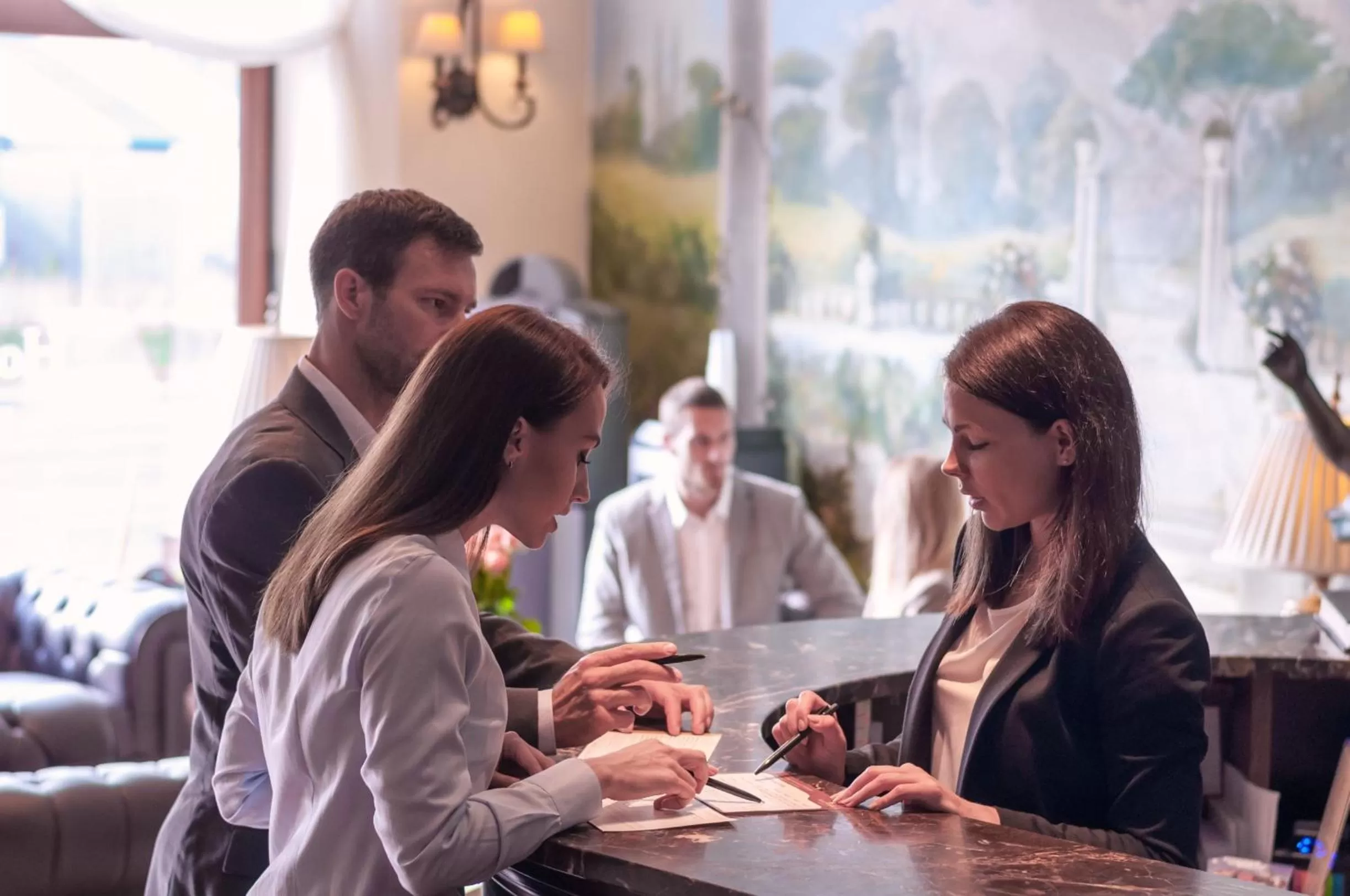 Lobby or reception in Hotel Włoski Italia Boutique Old Town Poznań