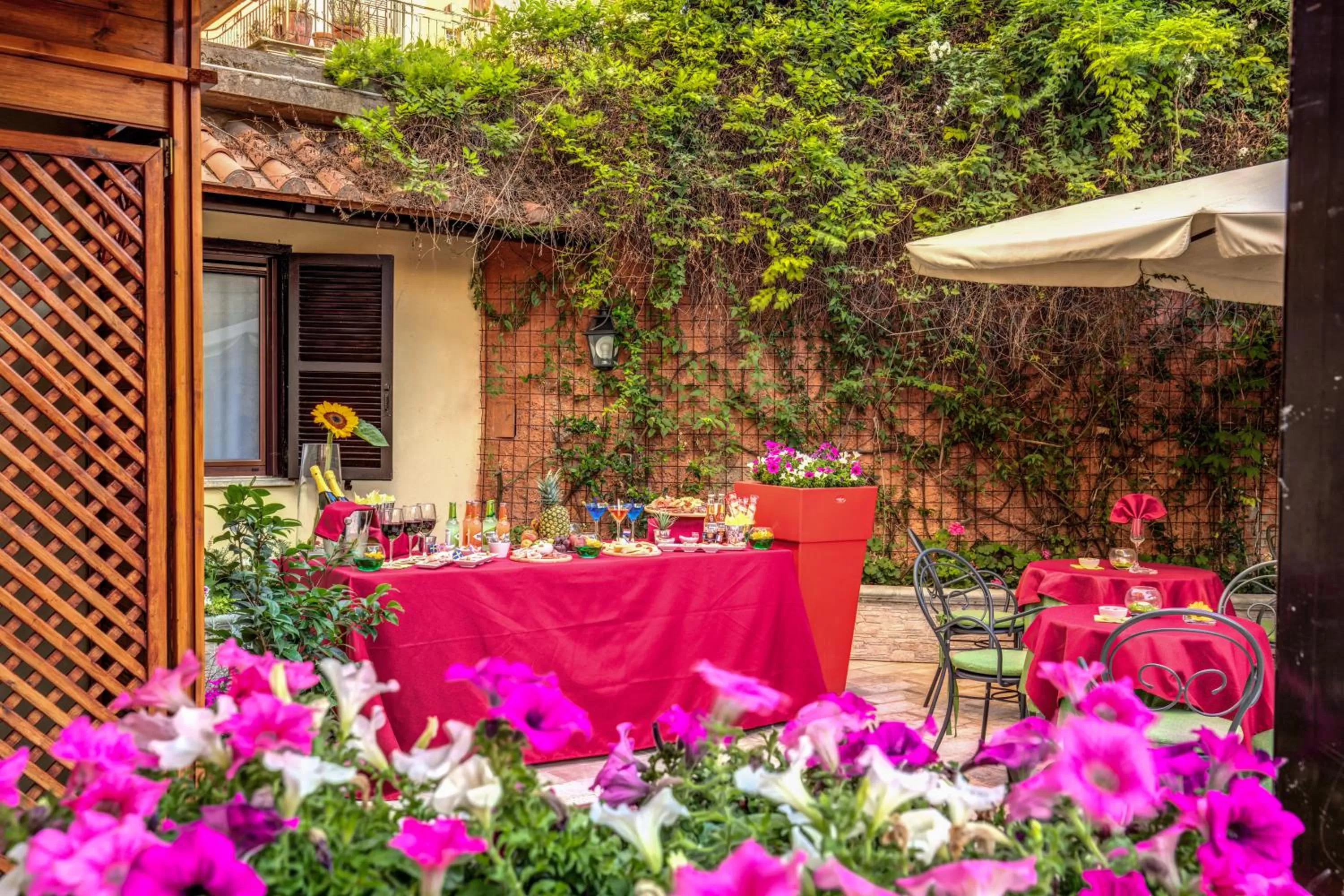 Balcony/Terrace in Rome Garden Hotel