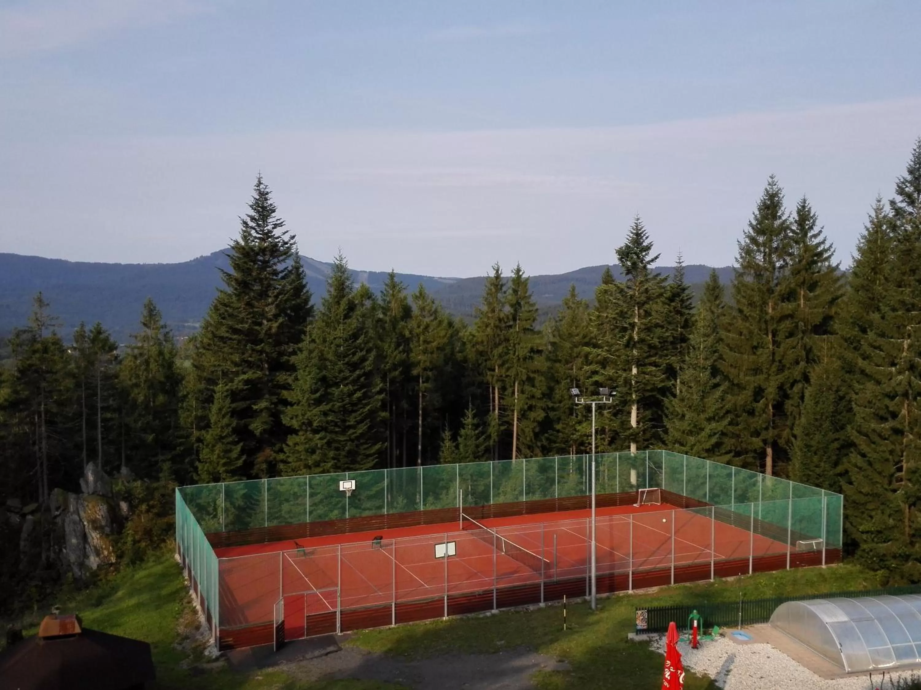 Tennis court in Hotel Gradl
