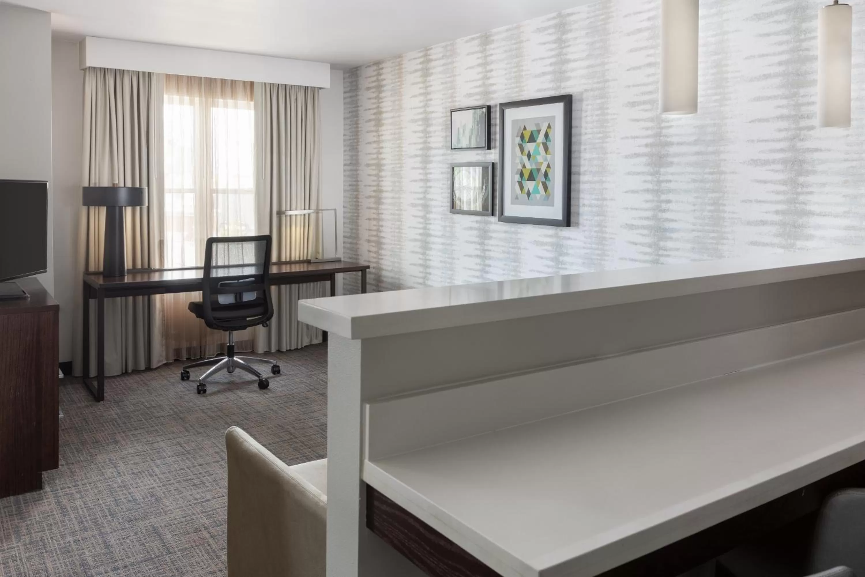 One-Bedroom Suite in Residence Inn by Marriott Kansas City at The Legends